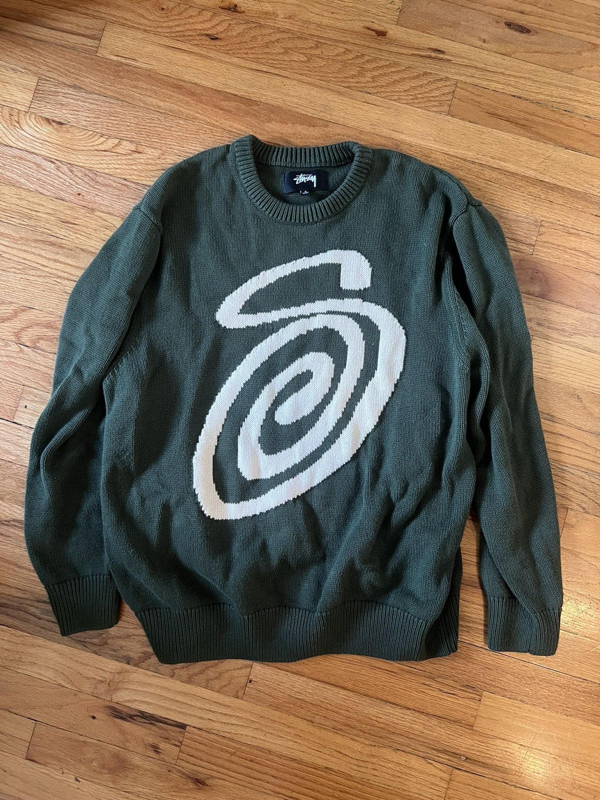 Stussy Curly S Sweater | Grailed