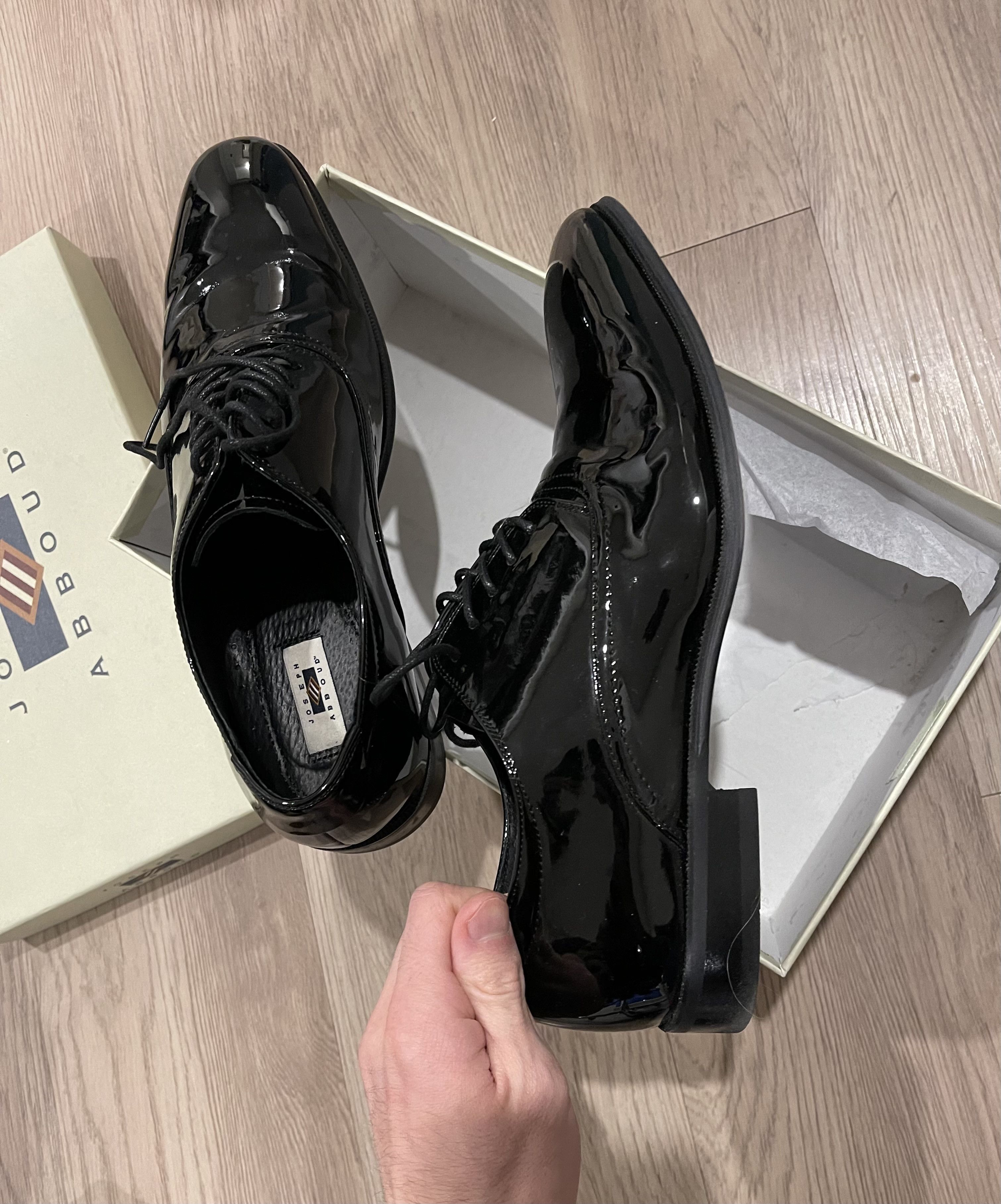 Joseph Abboud Soiree Patent Leather Dress Shoes | Grailed