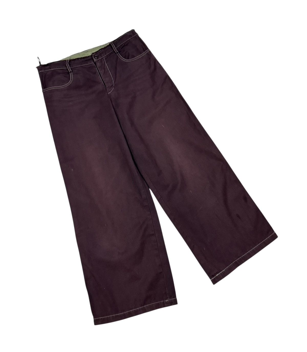 Issey Miyake Vtg🔥Issey Miyake(Sunoa Kuwahara)Baggy Cotton Pant Size US 30 / EU 46 - 5 Thumbnail