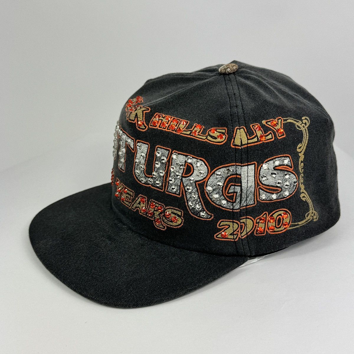 Bossi Sportswear 1/1 RHINESTONE VINTAGE CAP Size ONE SIZE - 7 Thumbnail