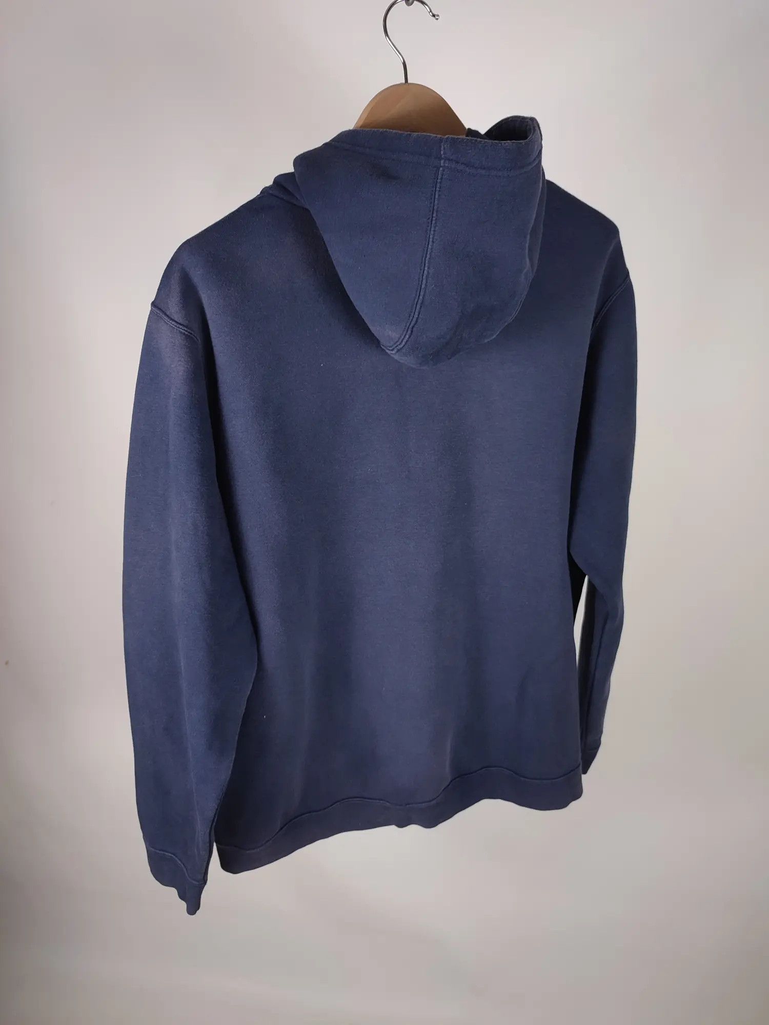 Nike Nike Navy Blue Faded Hoodie Size US XXL / EU 58 / 5 - 10 Thumbnail