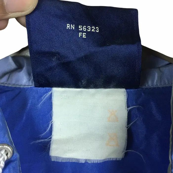 Nike Vtg 90' NIKE SWOOSH JAPAN Blue Windbreaker Hoodie Jacket Size US M / EU 48-50 / 2 - 5 Thumbnail