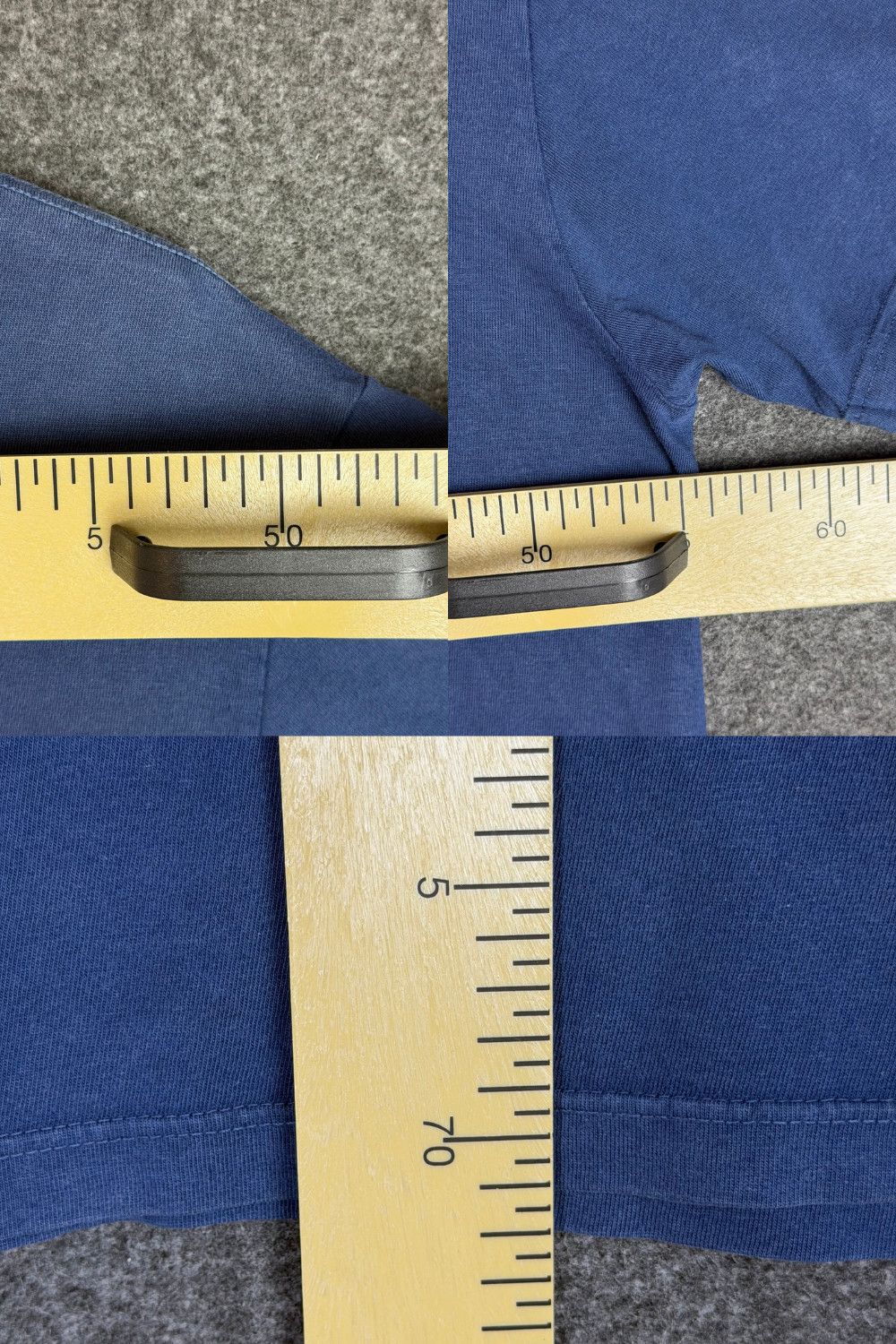 Polo Ralph Lauren 2003 Polo Ralph Lauren "Big Logo" Tee - USA Fabric - Navy Size US M / EU 48-50 / 2 - 7 Thumbnail