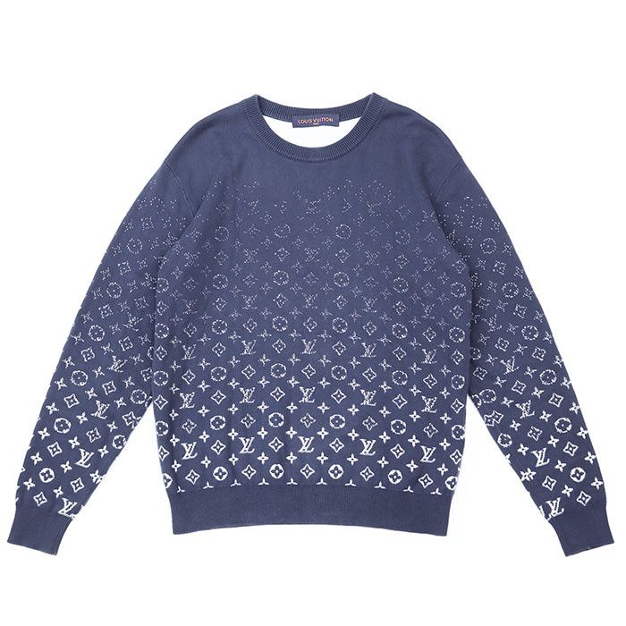 Louis Vuitton Louis Vuitton Louis Vuitton Monogram Cotton Knit Cotton Tops RM221Q Size ONE SIZE - 1 Thumbnail