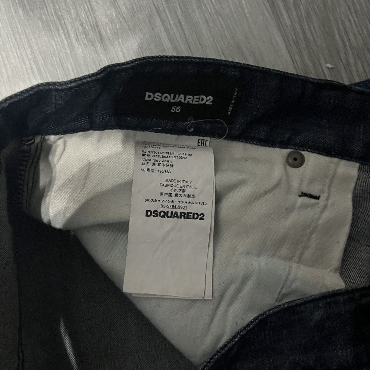 Dsquared2 DSquared2 Cool Guy Jeans Size US 36 / EU 52 - 3 Thumbnail