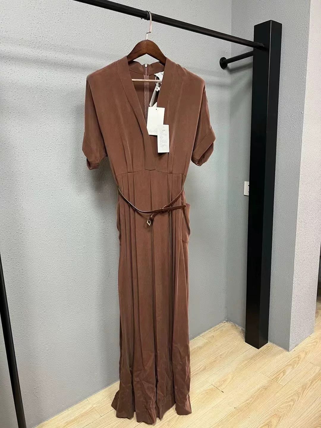 Max Mara Maxmara Silk Dress Size XS / US 0-2 / IT 36-38 - 1 Thumbnail