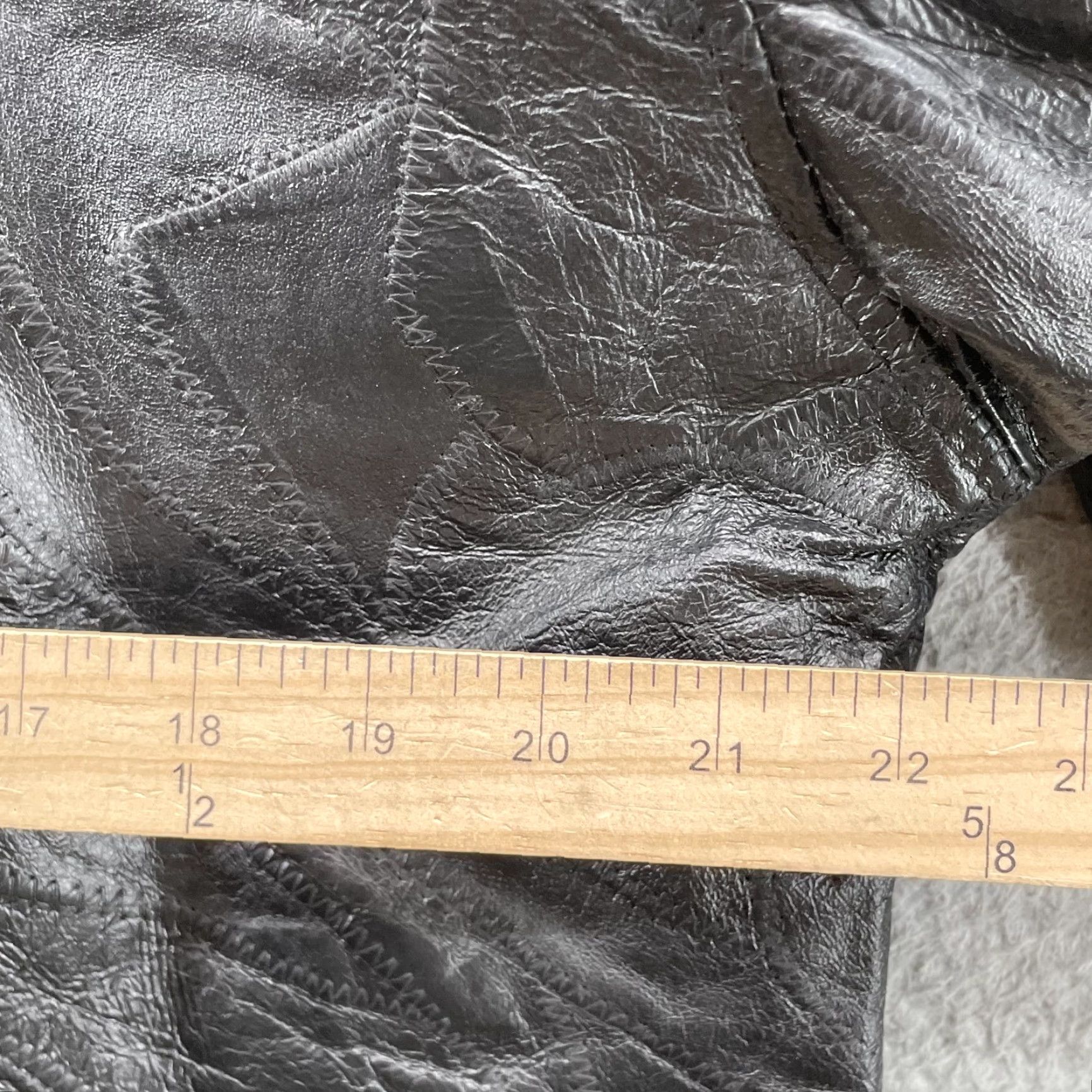 Vintage VINTAGE leather & Soul Jacket Men Large Motorcycle 90s Grunge Biker Classic Jacket Size US L / EU 52-54 / 3 - 5 Thumbnail