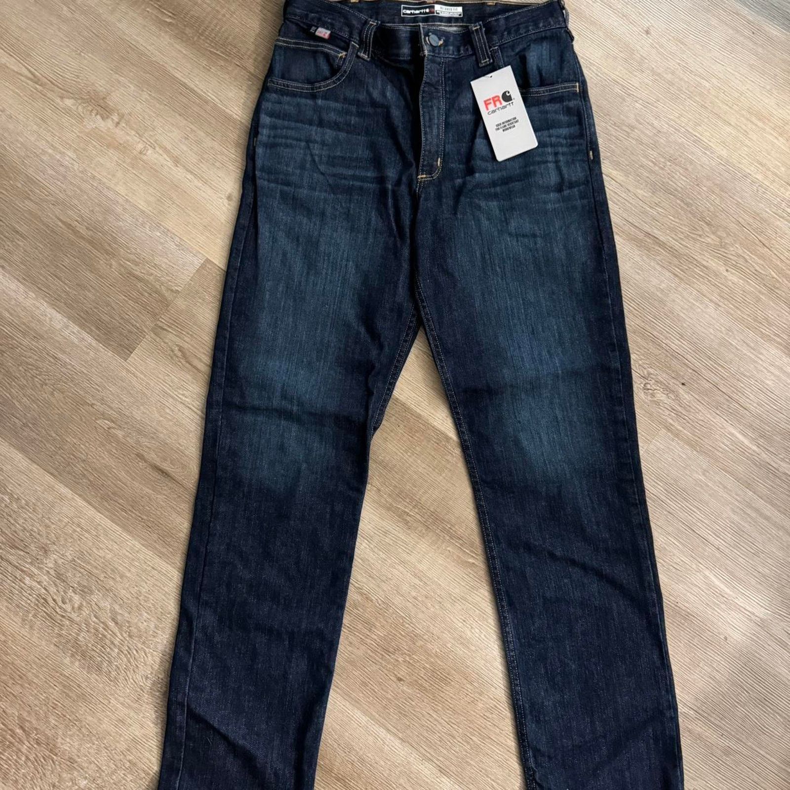 Carhartt Dark wash carhartt relaxed fit Size US 31 - 1 Thumbnail