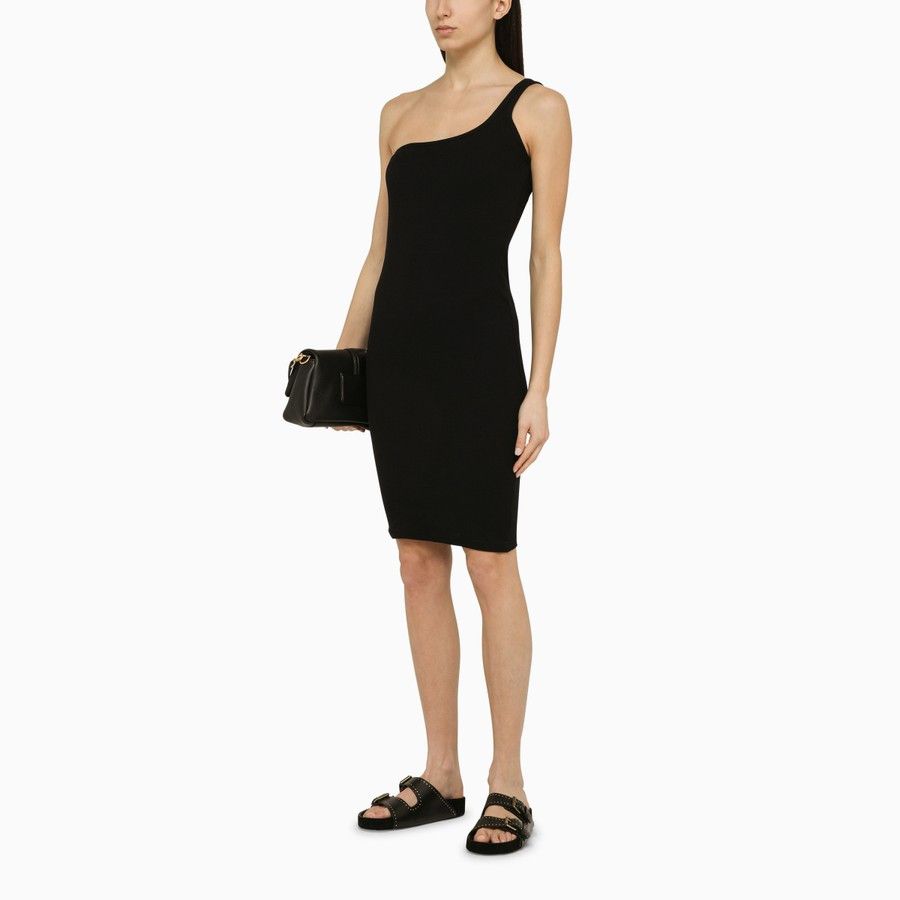 Isabel Marant o1d2blof0824 Short Dress in Black Size M / US 6-8 / IT 42-44 - 2 Thumbnail