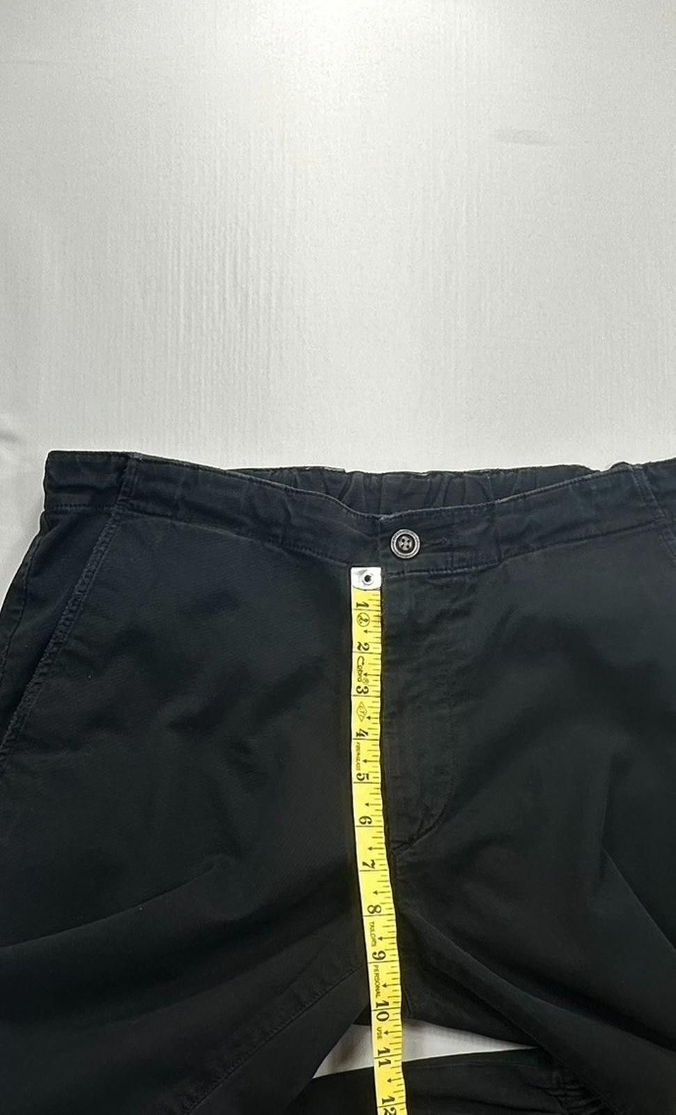 AG Adriano Goldschmied Adreano Goldschmied Elastic Flat Chinos Black Womens 31/30 Size 31" - 7 Thumbnail