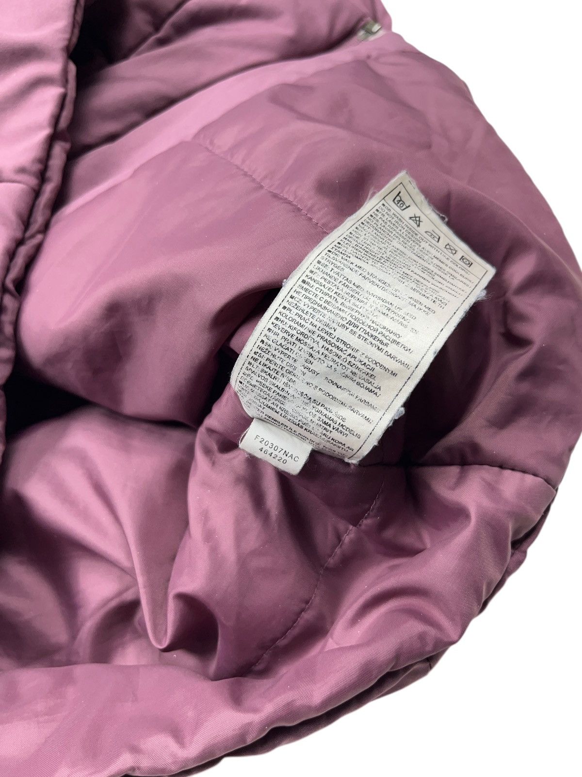 Nike × Vintage Vintage Nike Lavender Puffed Vest y2k Size S / US 4 / IT 40 - 9 Thumbnail