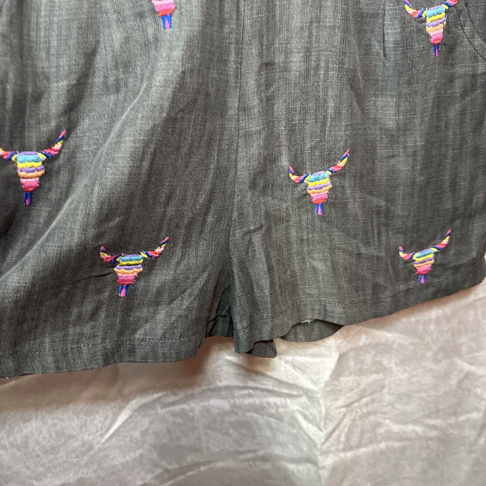 Other Judith March Boho Tencel S Embroidered Festival Cowgirlcore Size 28" / US 6 / IT 42 - 2 Thumbnail