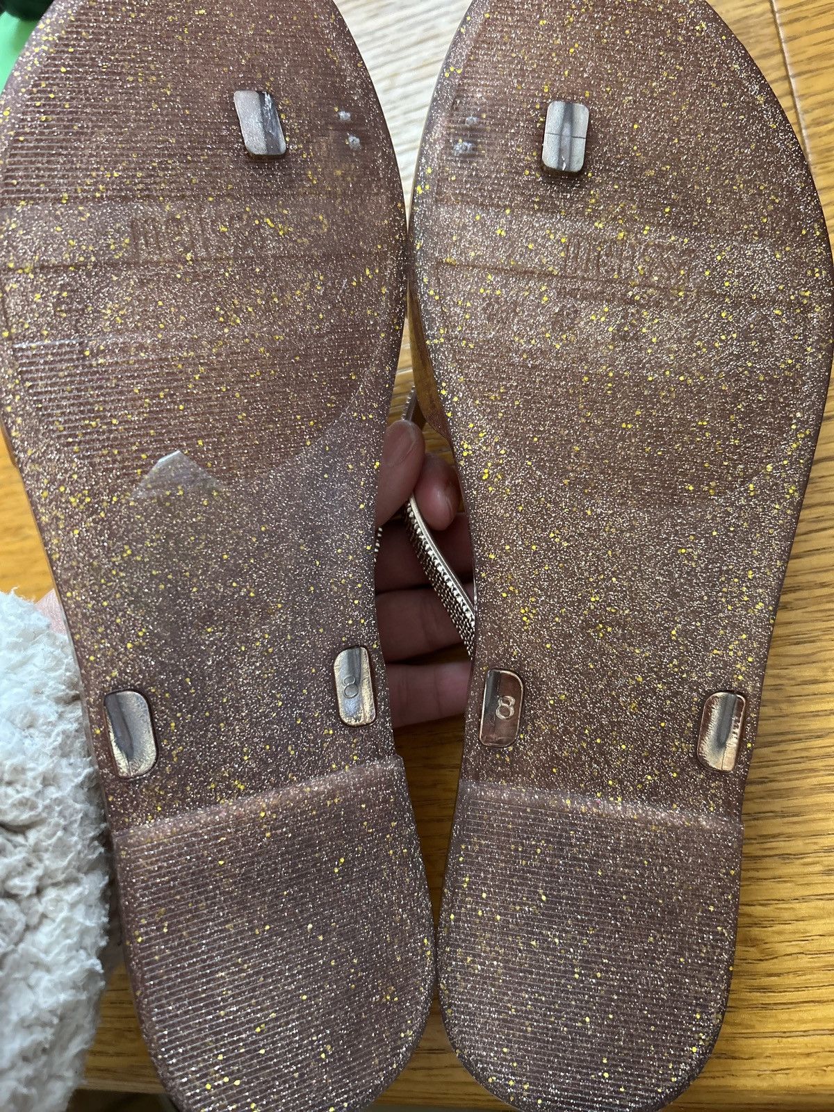 Melissa Melissa glitter jelly slides size 8 Size US 8 / IT 38 - 10 Thumbnail