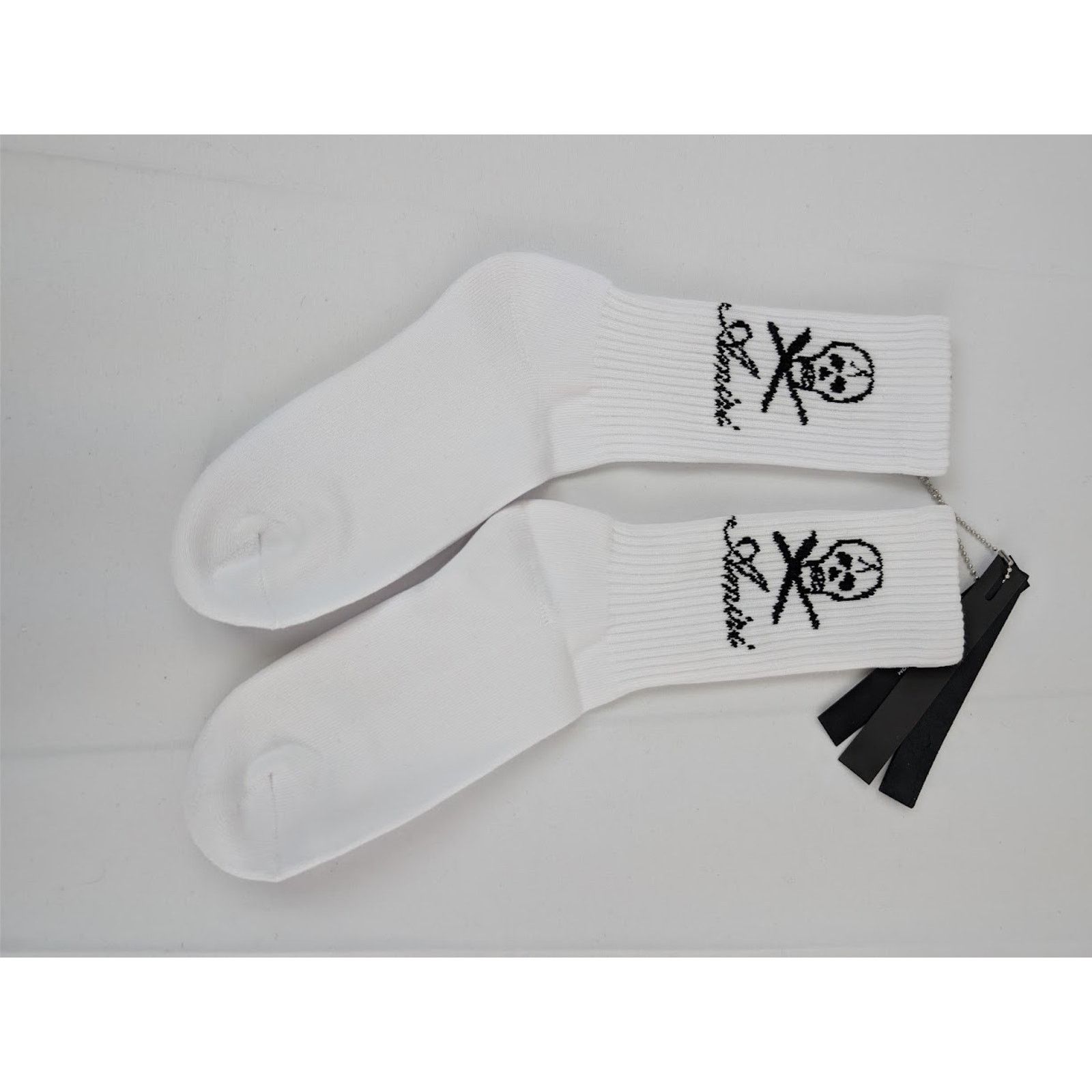 Amiri × Wes Lang o1rshd1 Size: 43-44 / Skull Head Socks in White Size ONE SIZE - 6 Thumbnail
