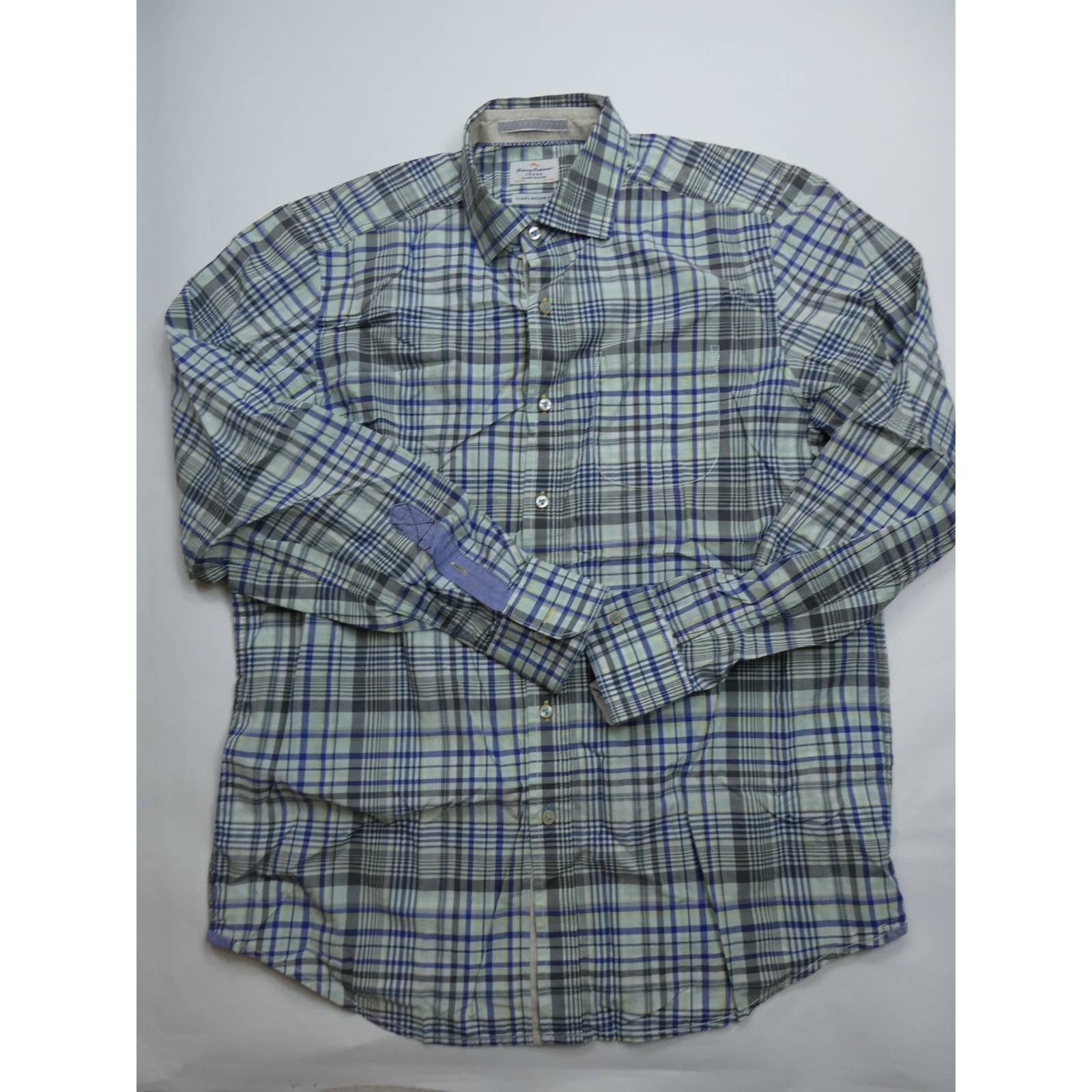 Tommy Bahama TOMMY BAHAMA plaid button front shirt, NEW, smal, modern fit Size US S / EU 44-46 / 1 - 1 Thumbnail