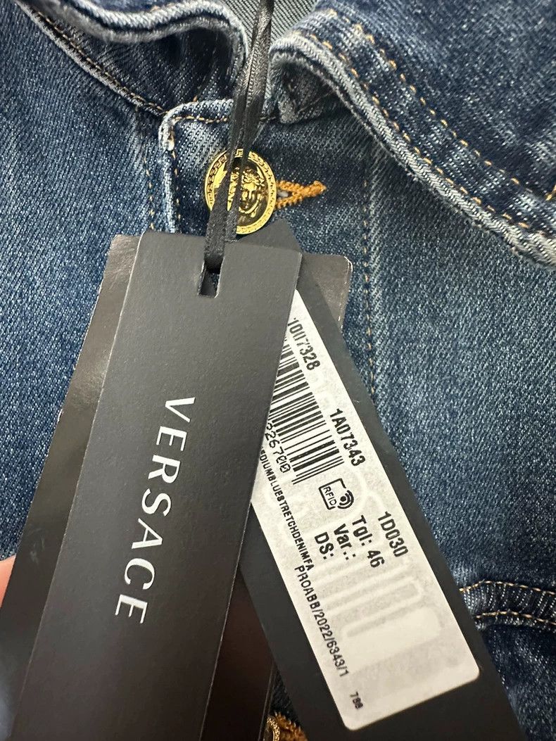 Versace Versace Denim jacket Size US S / EU 44-46 / 1 - 2 Thumbnail