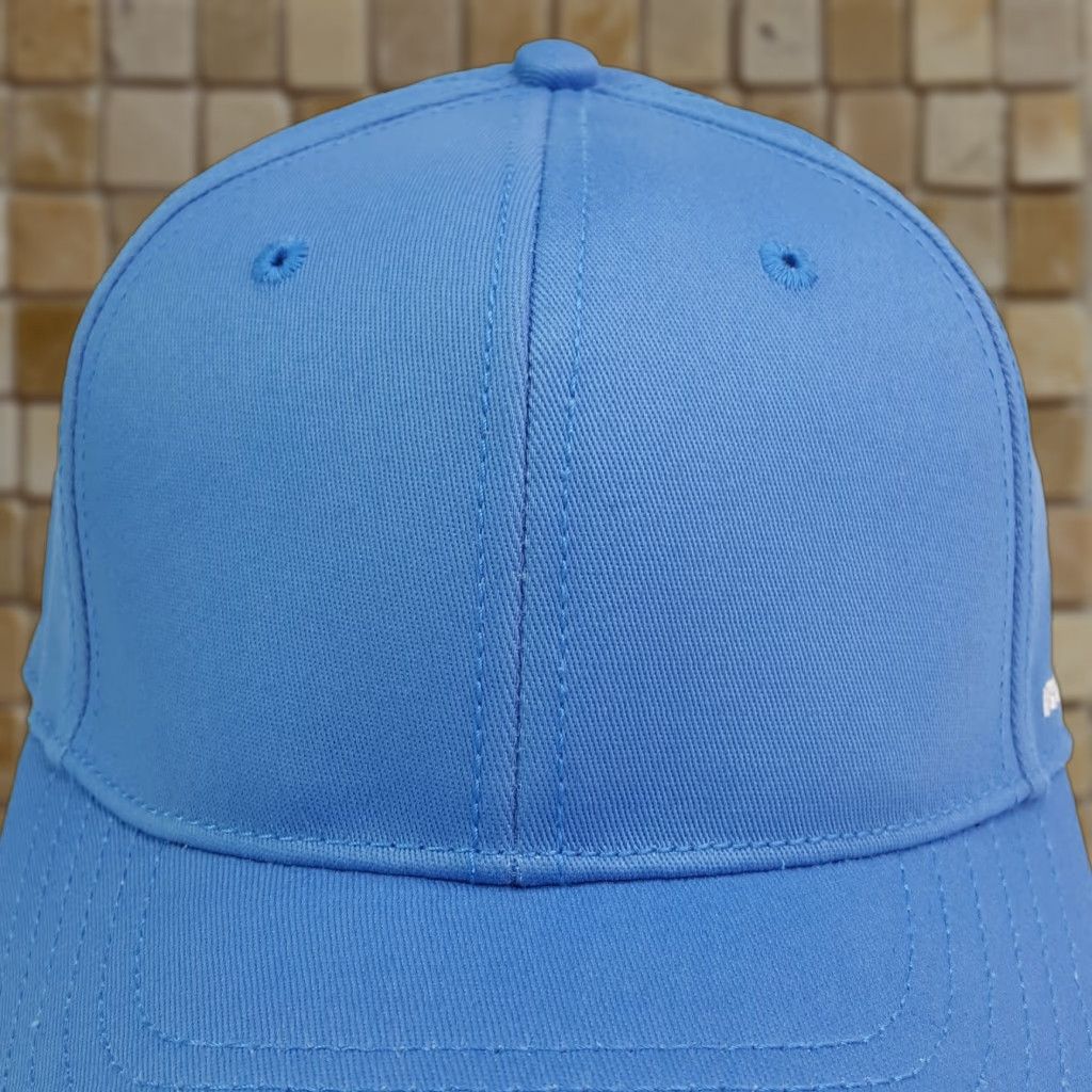 Russell Athletic VINTAGE Russell Athletic Hat Baseball Cap One Size Blue 90s Embroidered Adjustable Breathable Lightweight Cotton Twill Casual Sports Cap Mens Size ONE SIZE - 1 Thumbnail