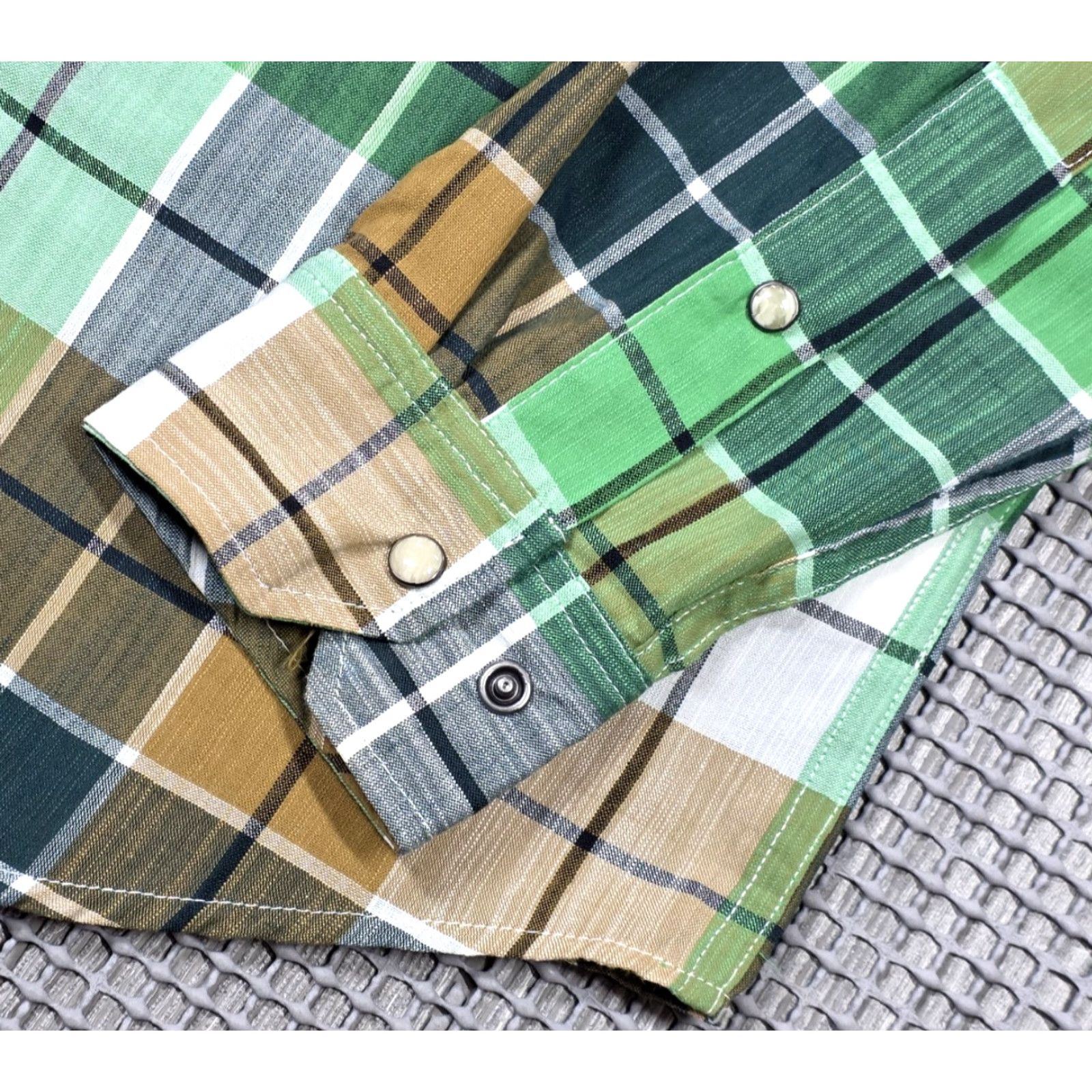 Marmot Marmot Parkfield Shirt Mens S Green Plaid Long Sleeve Pearl Snap Western Cowboy Shirt Size US S / EU 44-46 / 1 - 6 Thumbnail