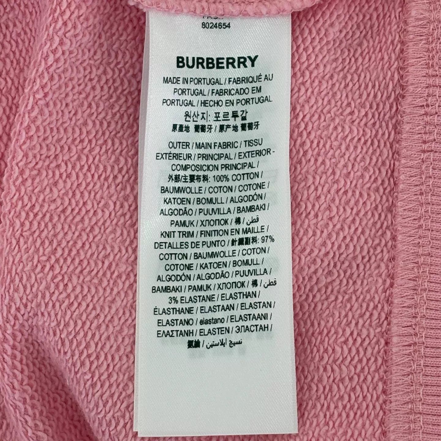 Burberry Burberry Pink Deer Hoodie S with Tags Size S / US 4 / IT 40 - 4 Thumbnail