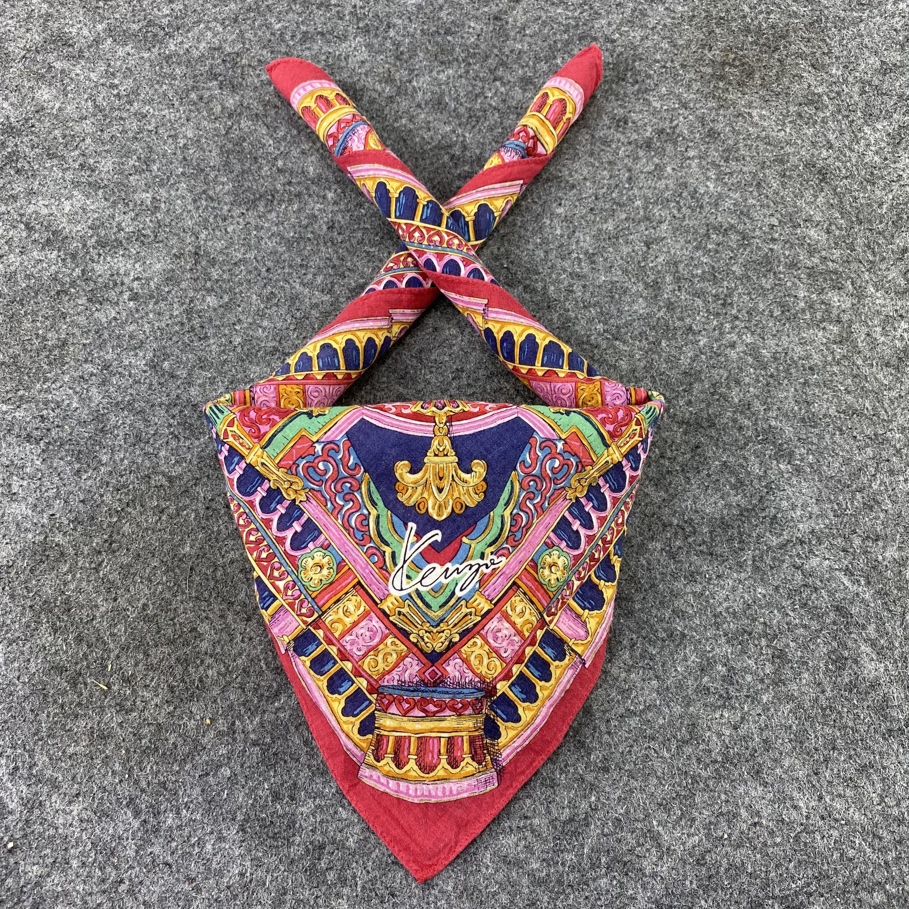 Kenzo Kenzo Handkerchief / Bandana / Neckerchief-B481 Size ONE SIZE - 2 Thumbnail