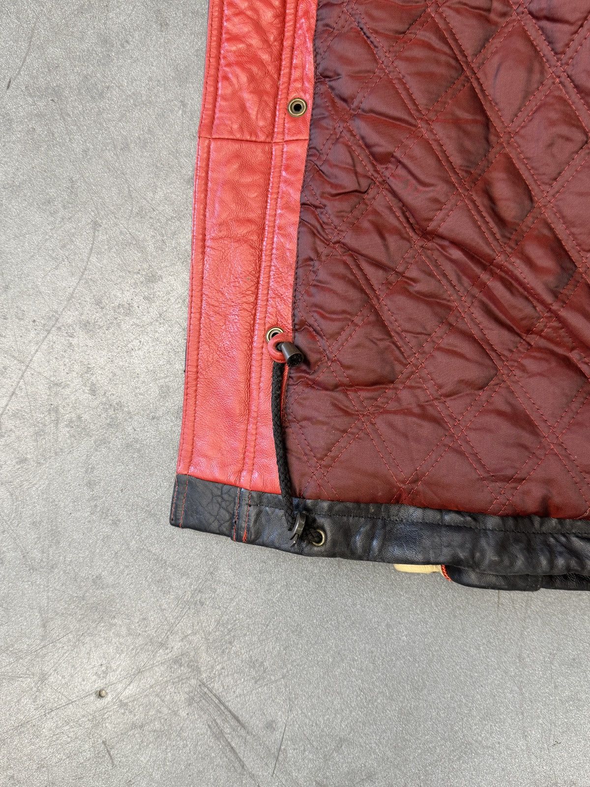 Vintage ‘90s Vintage Wu-Wear Leather Jacket Size US XXL / EU 58 / 5 - 20 Thumbnail