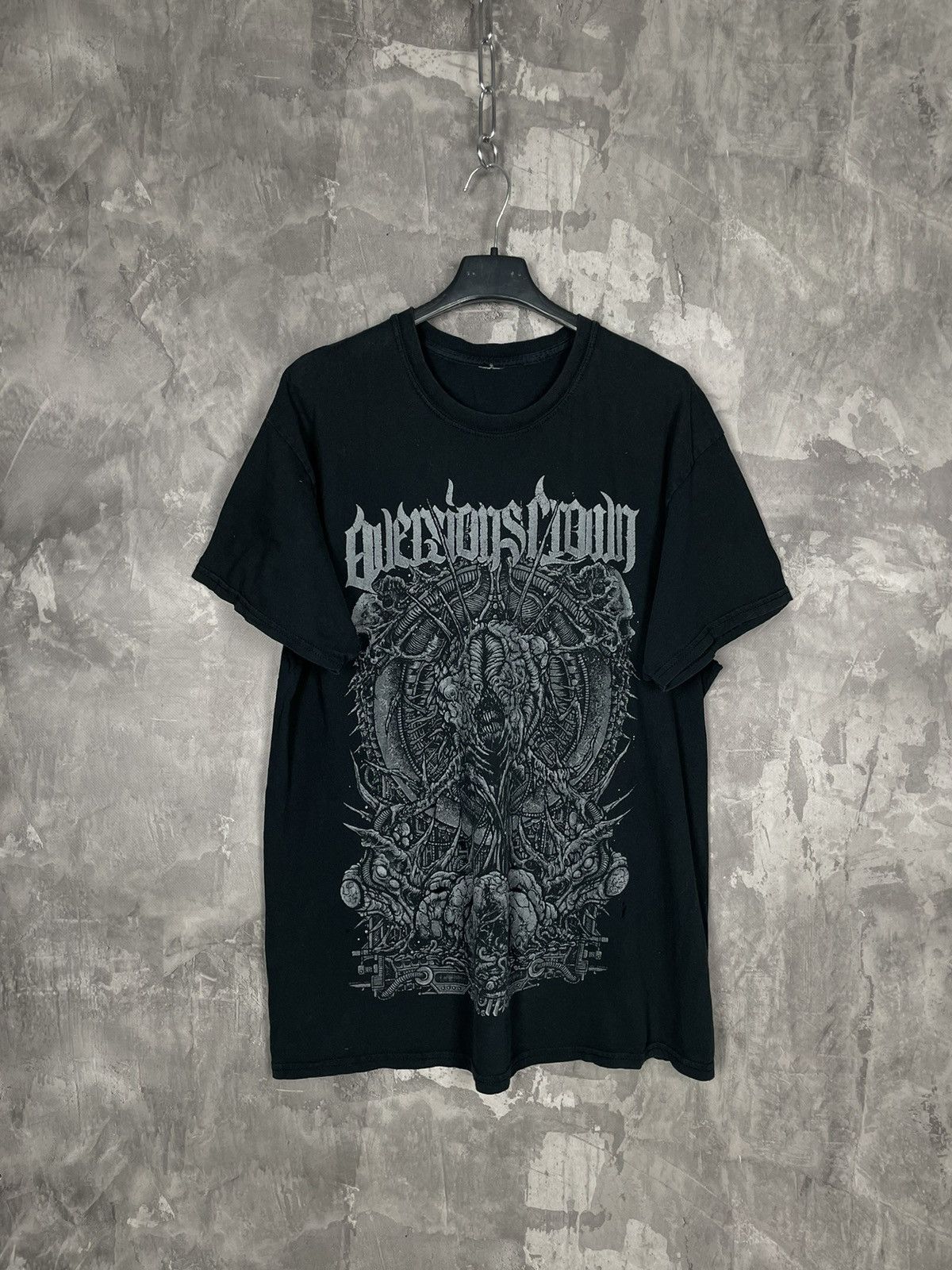 Band Tees × Vintage Aversions Crown vintage rock metal Punk band T shirt Size US M / EU 48-50 / 2 - 1 Thumbnail