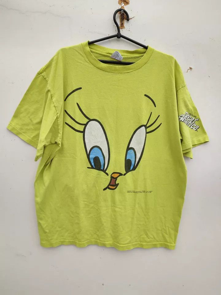 Vintage Vintage Looney Tunes Six Flag Great America 90s Size US XXL / EU 58 / 5 - 9 Thumbnail
