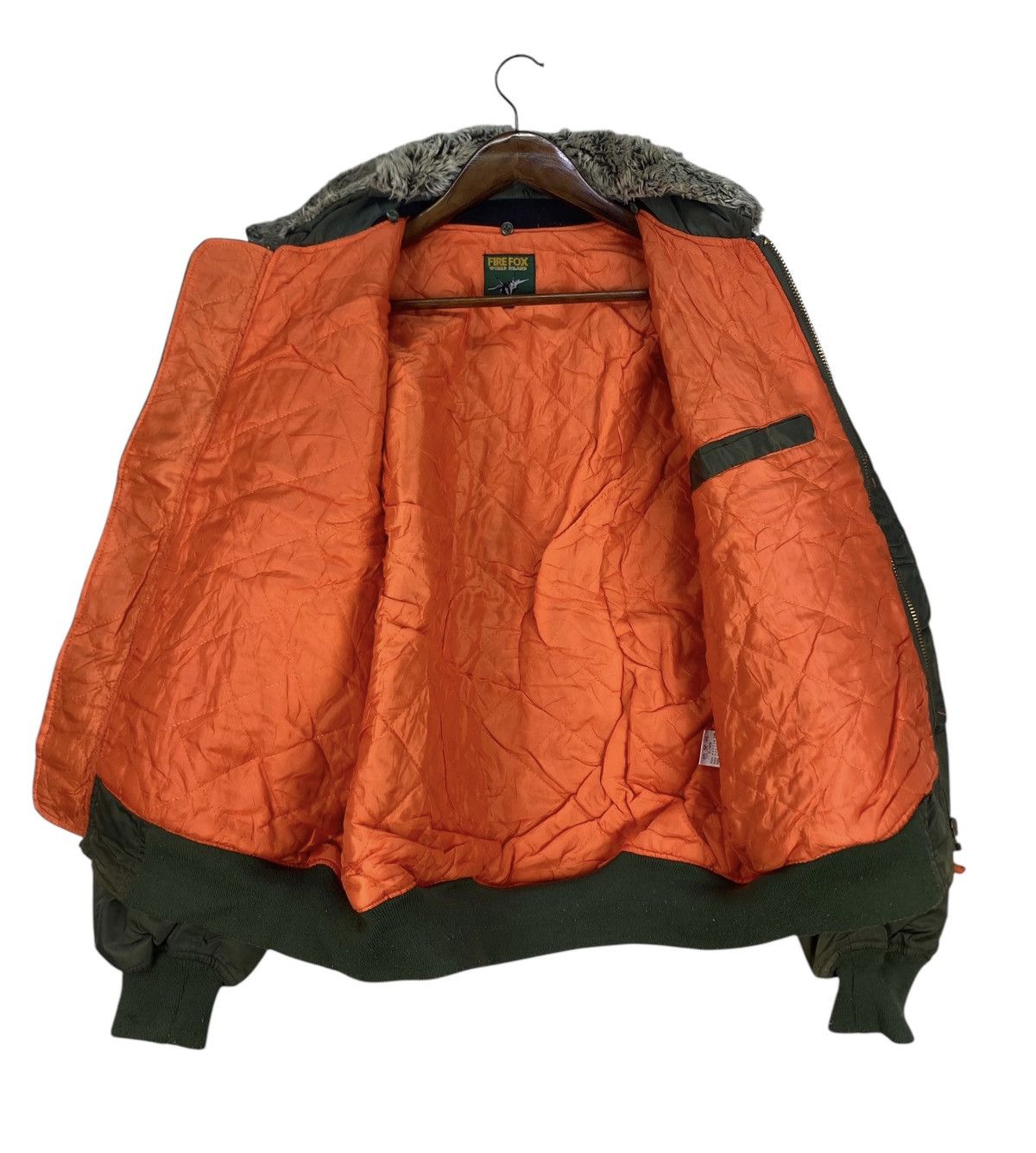 Vintage Fire Fox Flyer Jacket Size US L / EU 52-54 / 3 - 3 Thumbnail