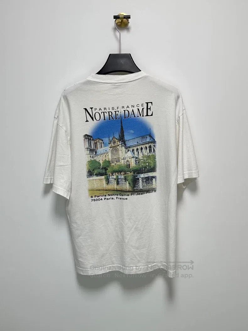 Balenciaga Balenciaga Double-sided church printed short sleeves Size US XS / EU 42 / 0 - 2 Thumbnail