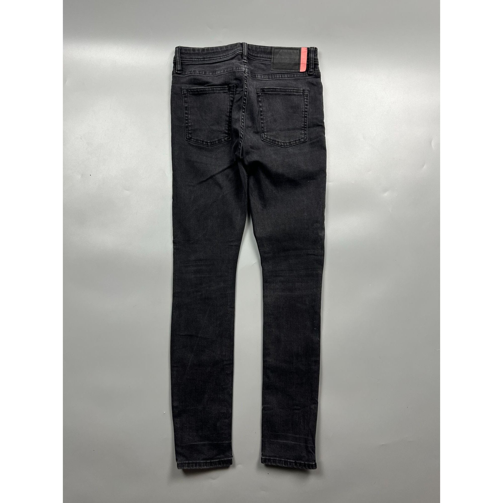 Acne Studios Climb Used blk Slim Fit Denim Jeans (Y0841)