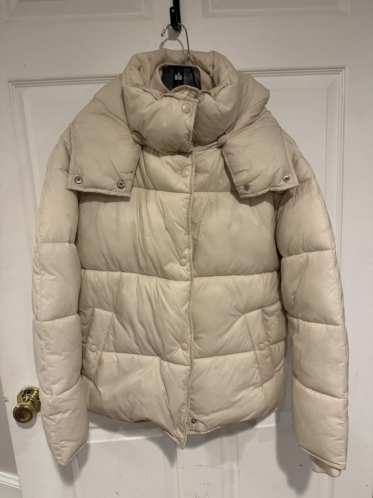 J.Crew 2020 J.Crew Women’s Flurry Puffer Jacket Cream Size Small Size S / US 4 / IT 40 - 2 Thumbnail