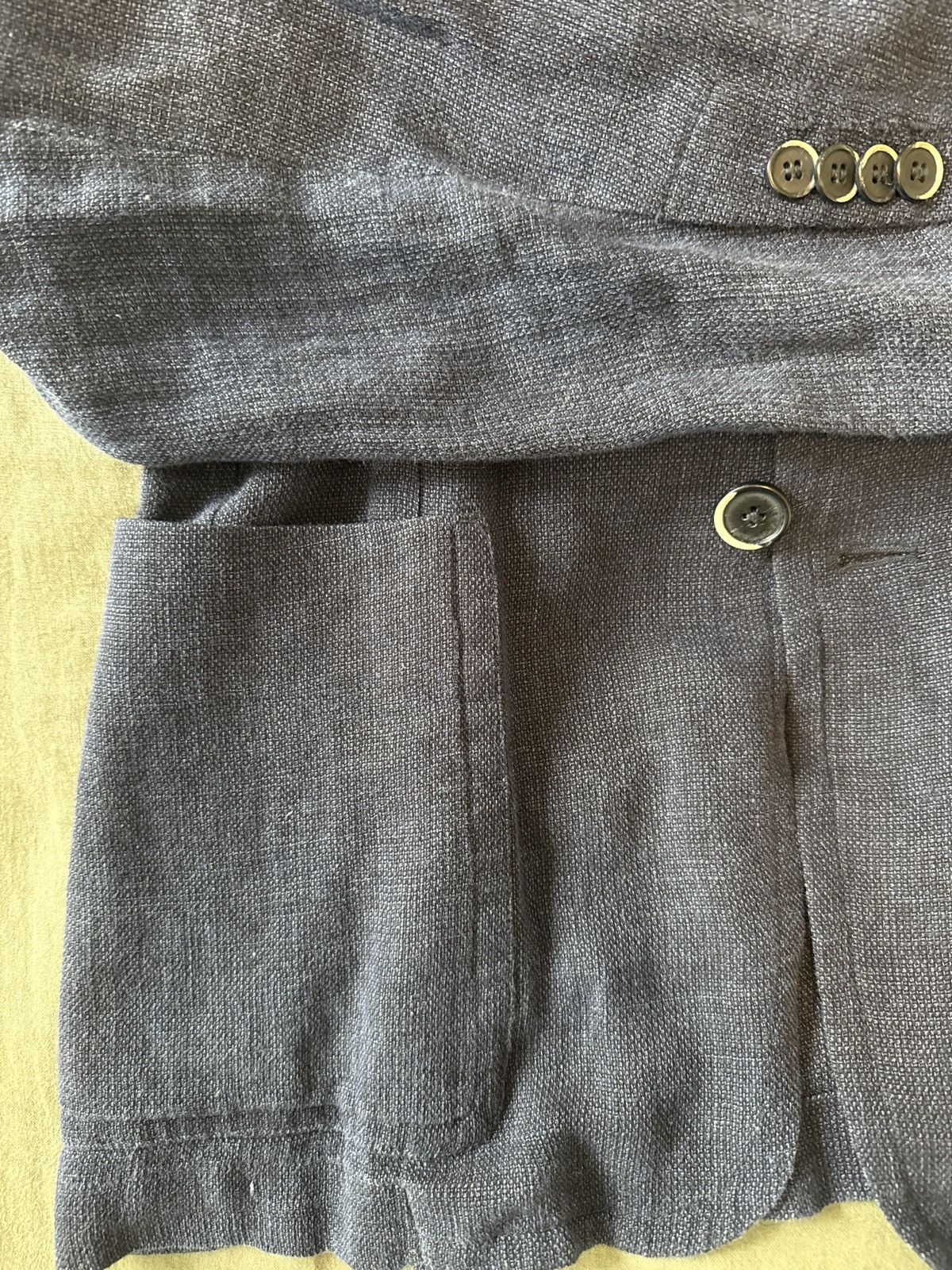 Barena Venezia Barena Venezia Linen Blazer Size 48R - 3 Thumbnail