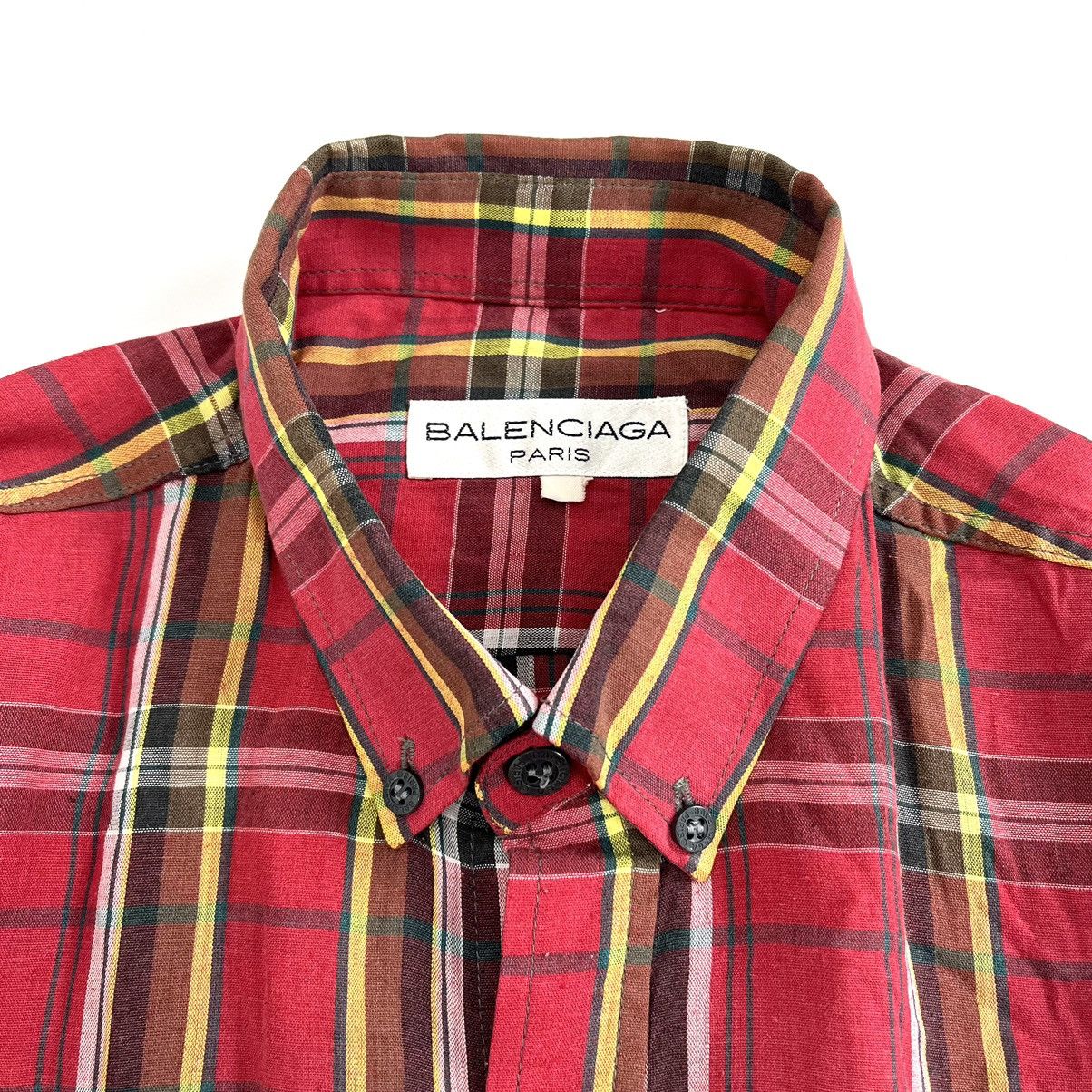 Balenciaga × Vintage Vintage Balenciaga Paris Long Shirt Size US L / EU 52-54 / 3 - 4 Thumbnail