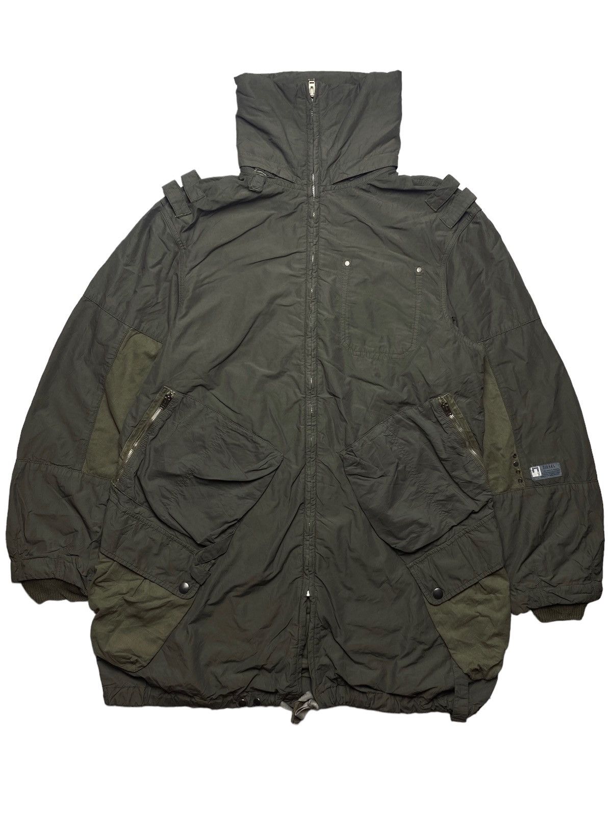 2000s Diesel - Cyber Military Bulletproof Jacket