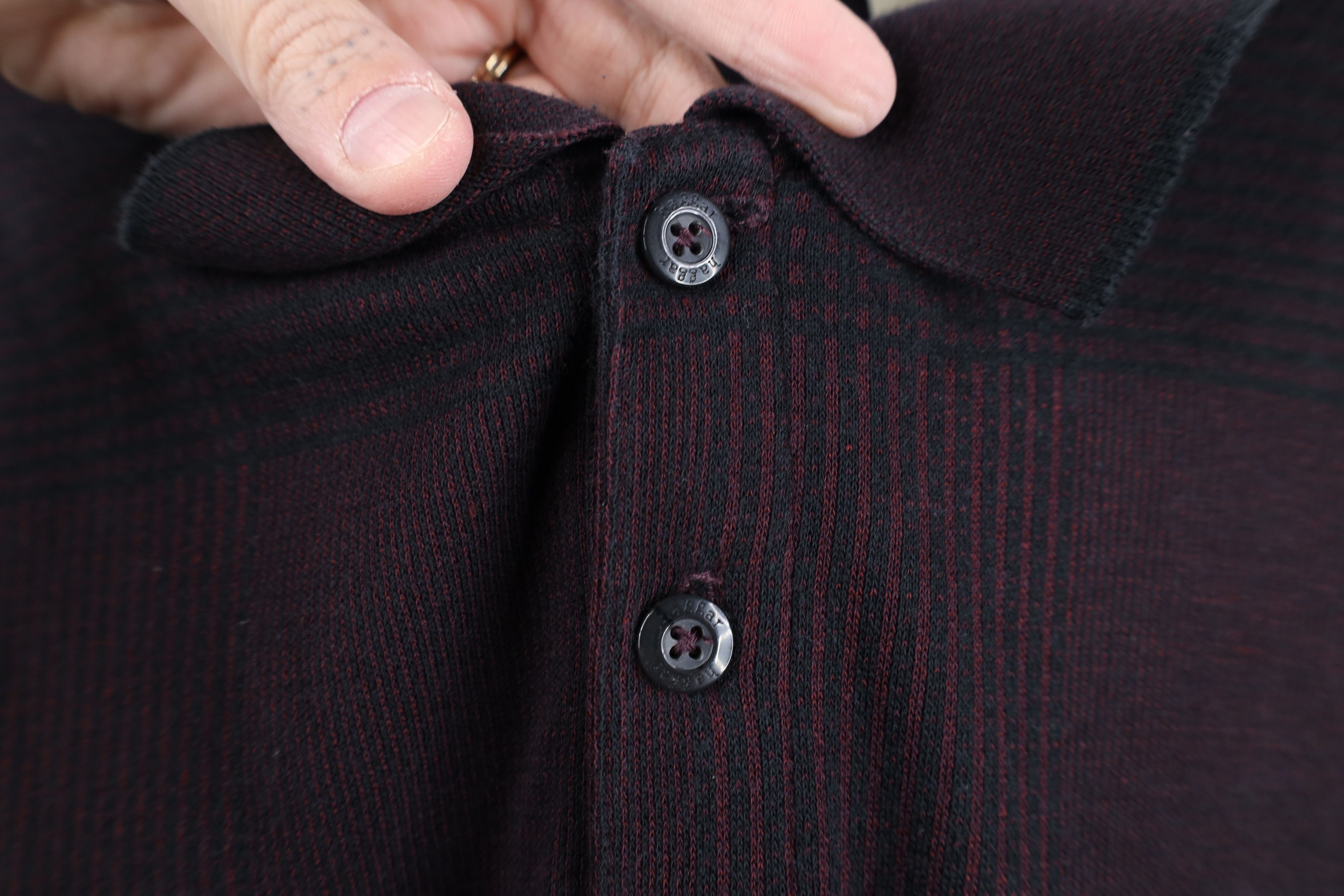 Vintage Vintage Streetwear Long Sleeve Collared Rugby Polo Plaid Size US XL / EU 56 / 4 - 5 Thumbnail