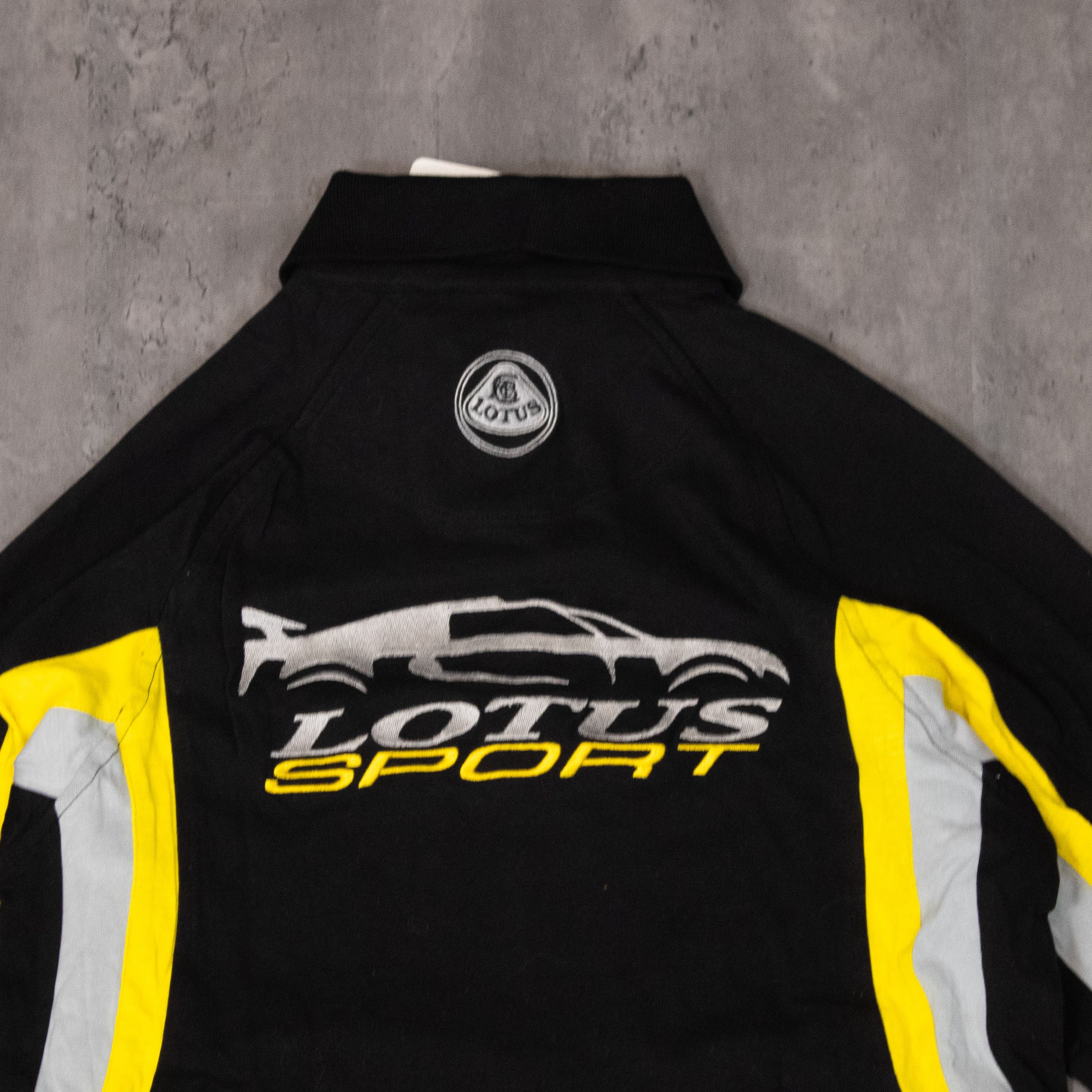 Lamborghini × Vintage Y2K 2000's Dread Lotus Sport Deadstock Black Polo Shirt Size US S / EU 44-46 / 1 - 8 Thumbnail