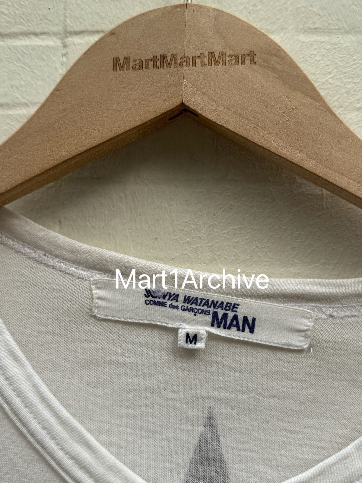 Junya Watanabe Junya Watanabe × Comme des Garçons 02SS star print tee Size US M / EU 48-50 / 2 - 4 Thumbnail