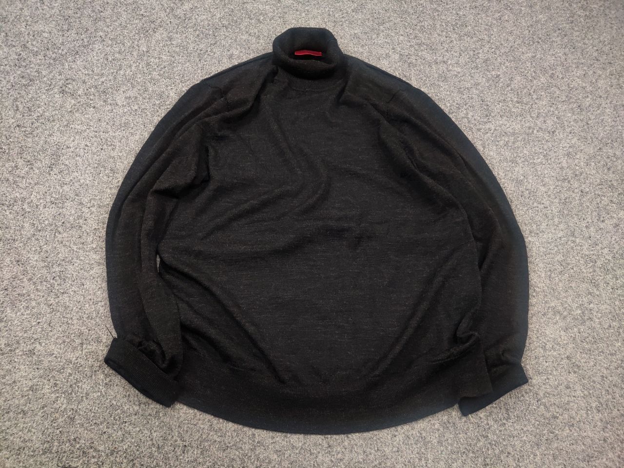 Hugo Boss Hugo Boss light wool Sweater high turtleneck collar Gray Size US M / EU 48-50 / 2 - 3 Thumbnail