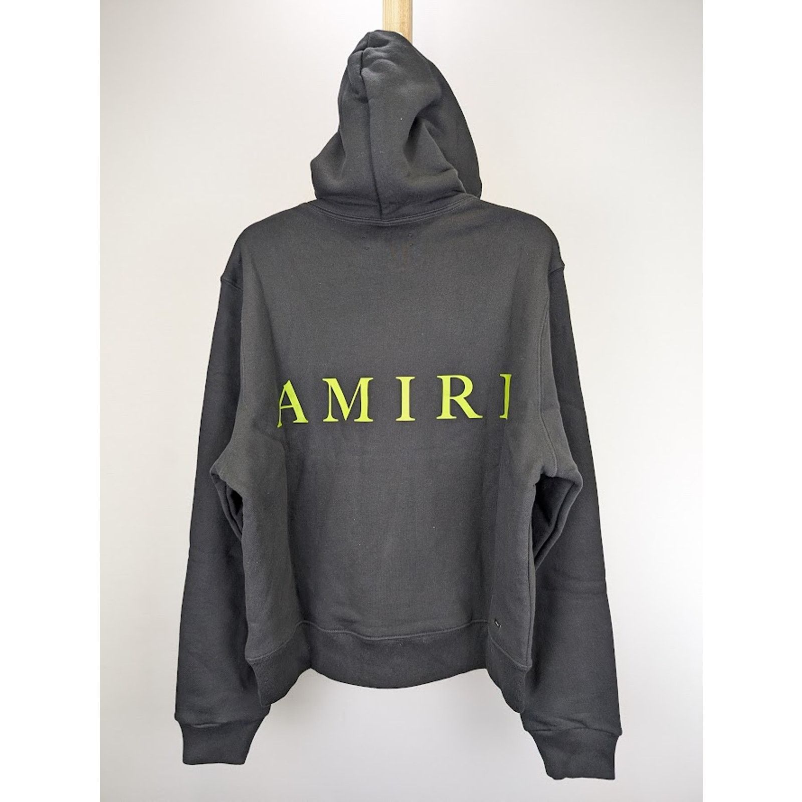 Amiri o1rshd1 Q:2 / MA Logo Hoodie in Black/Lime Size US L / EU 52-54 / 3 - 18 Thumbnail