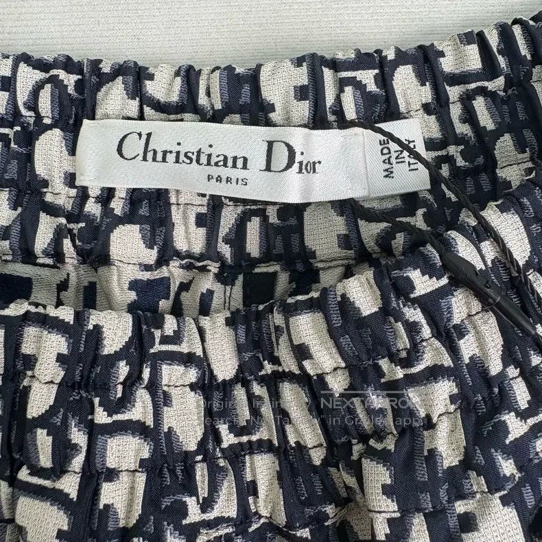 Dior Dior Black and white old flower full logo shorts Size 24" / US 00 / IT 34 - 3 Thumbnail