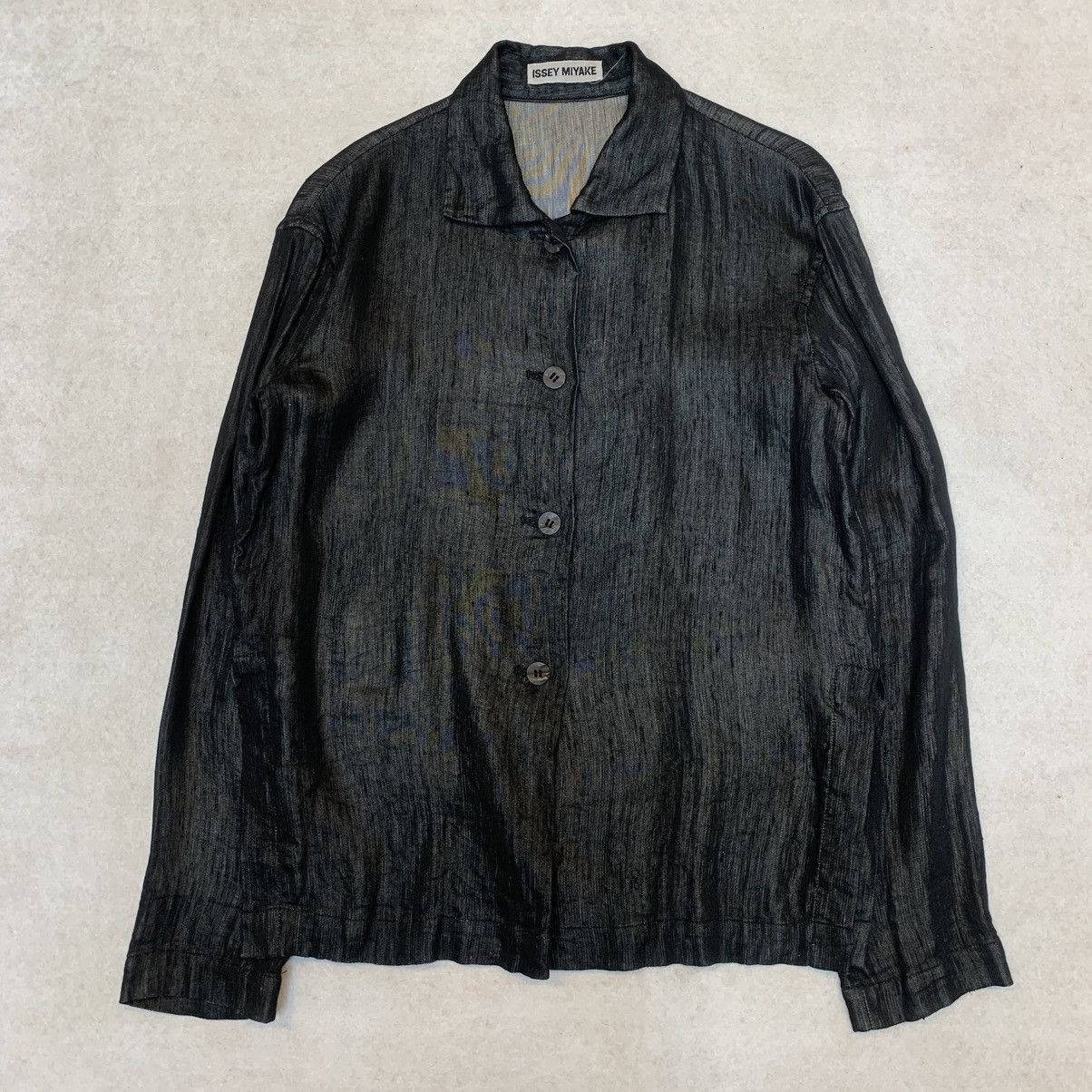 Issey Miyake Issey Miyake SS99 Linen Mesh Jacket & Pants Setup Size M / US 6-8 / IT 42-44 - 2 Thumbnail