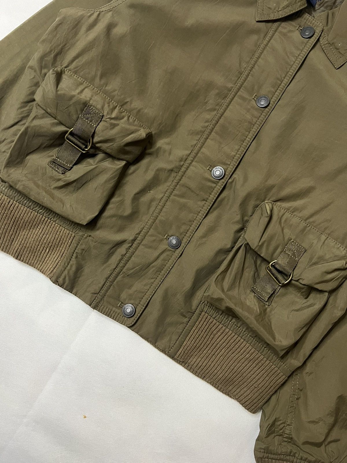 Gap Gap Tactical Multi Pocket Nylon Bomber Jacket Size M / US 6-8 / IT 42-44 - 9 Thumbnail