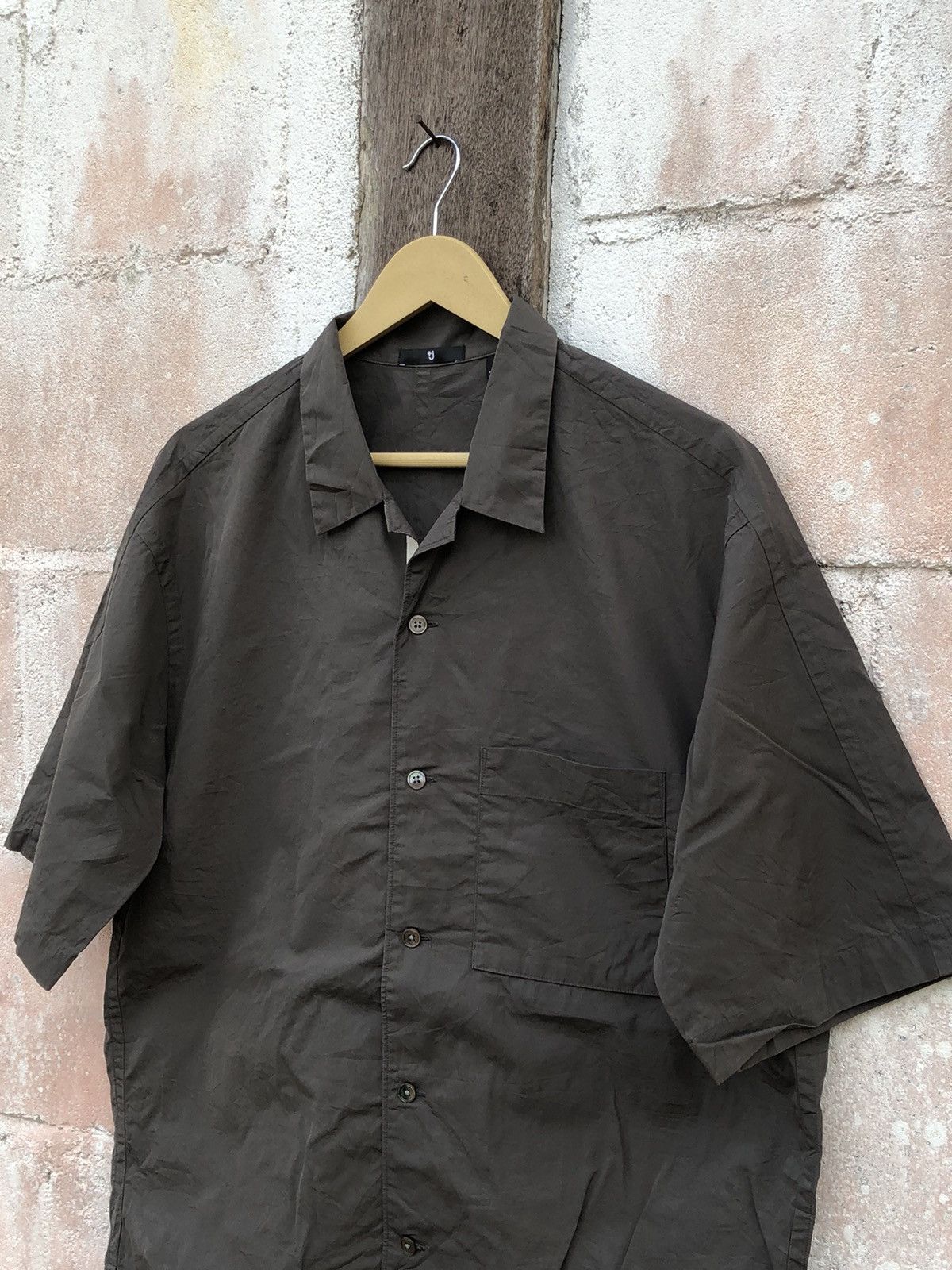 Jil Sander × Uniqlo Jil Sander Uniqlo Shirt Button Up Pocket Size US L / EU 52-54 / 3 - 4 Thumbnail