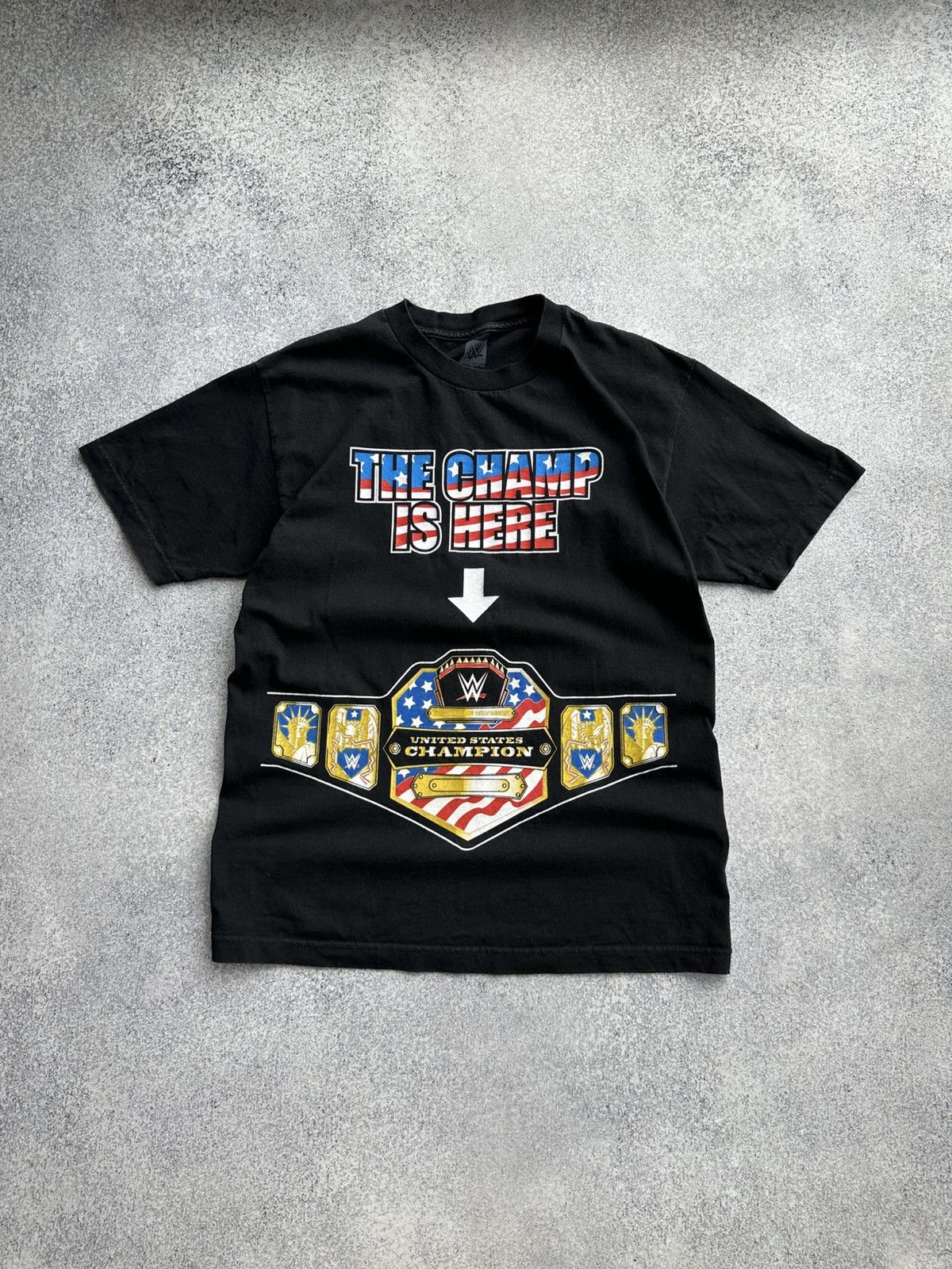 THE CHAMP IS HERE? Tシャツ 黒 The Champ Is Here T Shirt | Grailed