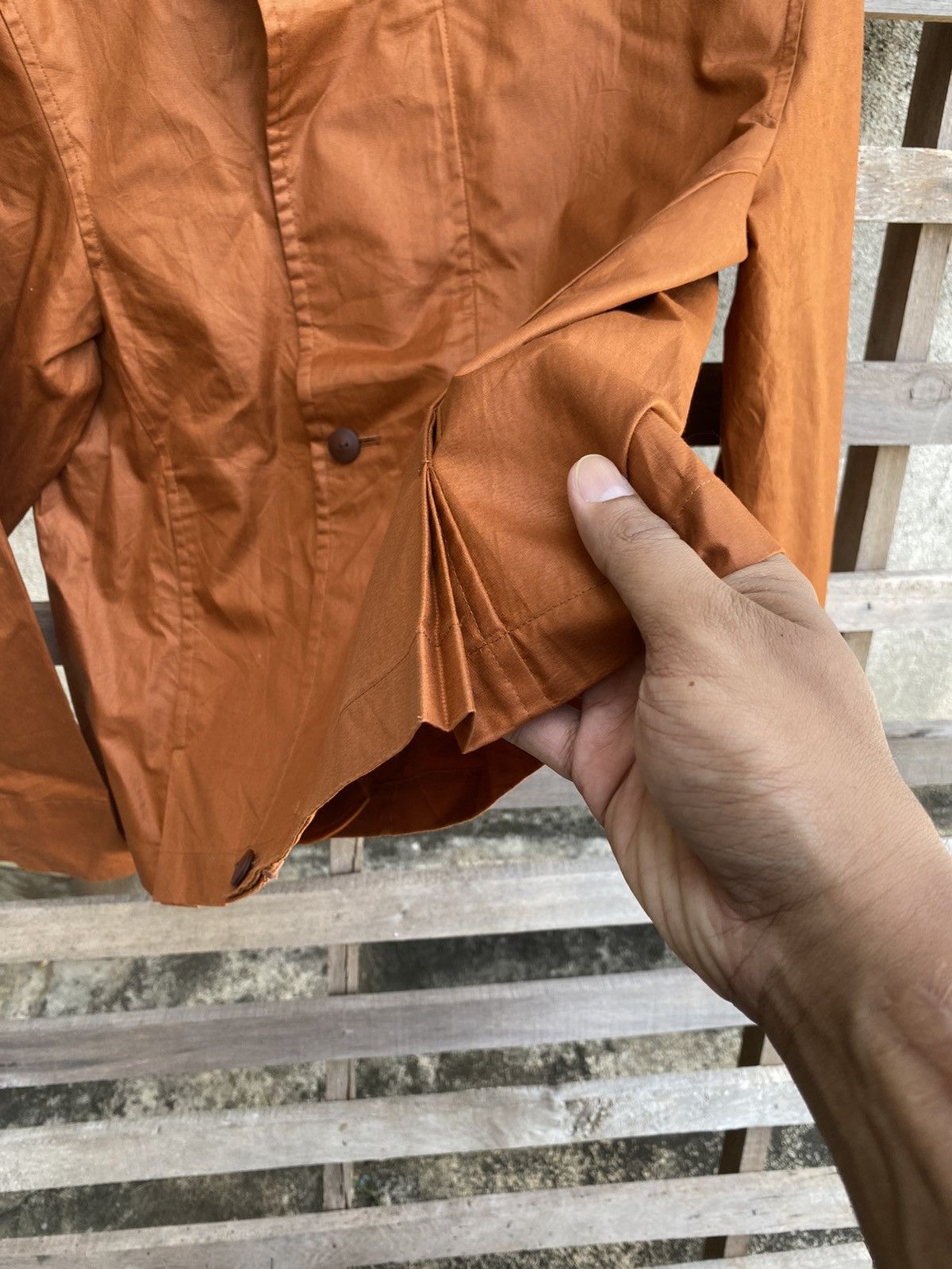 Vintage 🔥 Nice 🔥 Vintage Plantation by Issey Miyake Cropped Jacket Size M / US 6-8 / IT 42-44 - 6 Thumbnail