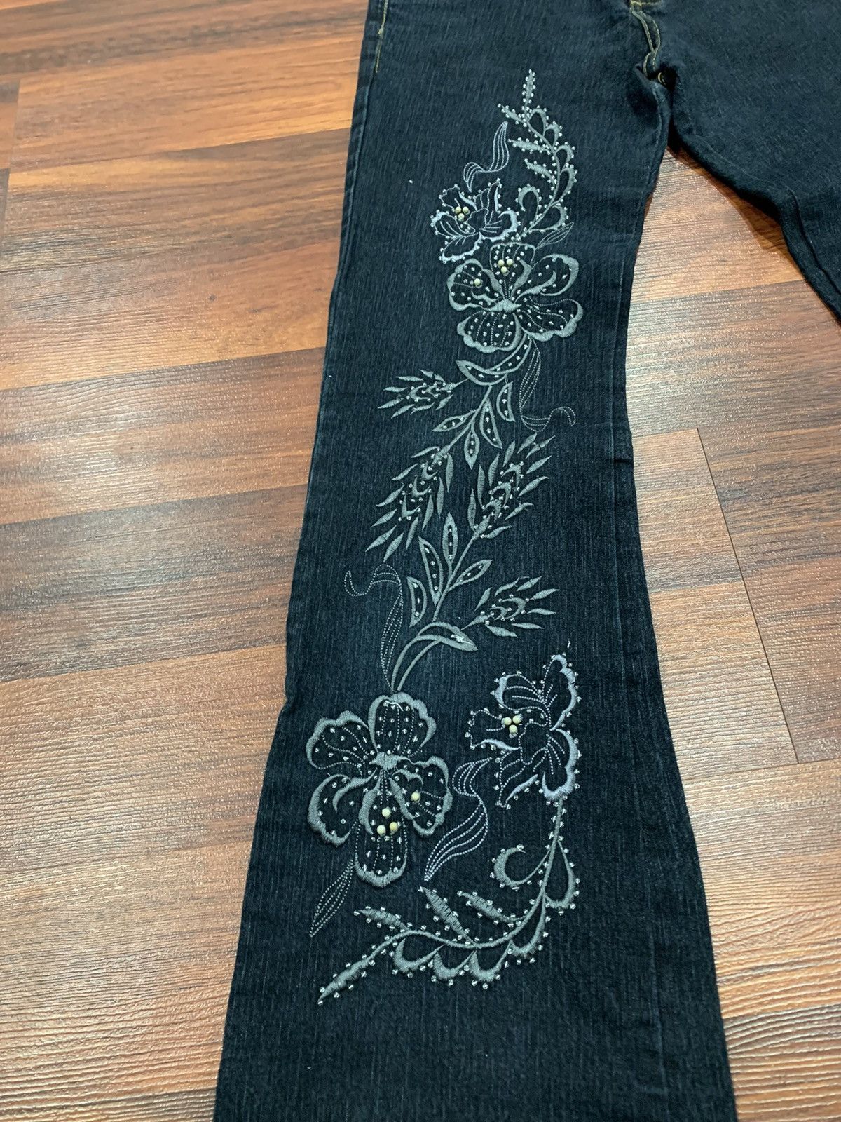 Other Junan LXL Flared Jeans Pants Size 28" / US 6 / IT 42 - 4 Thumbnail