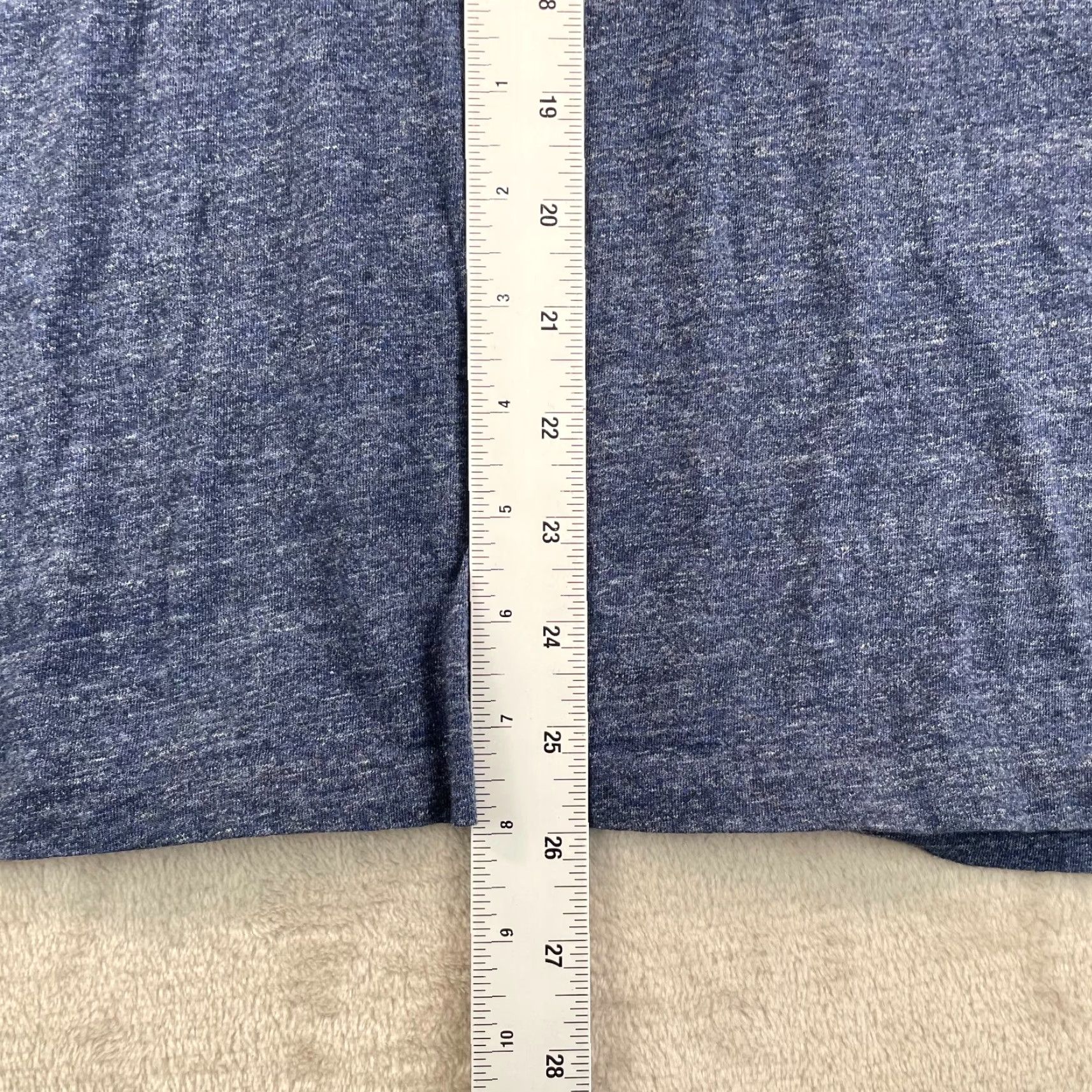 Polo Ralph Lauren Polo Ralph Lauren T Shirt Men XL Heather Blue Pocket Pony Preppy Crew Neck LS Size US XL / EU 56 / 4 - 6 Thumbnail