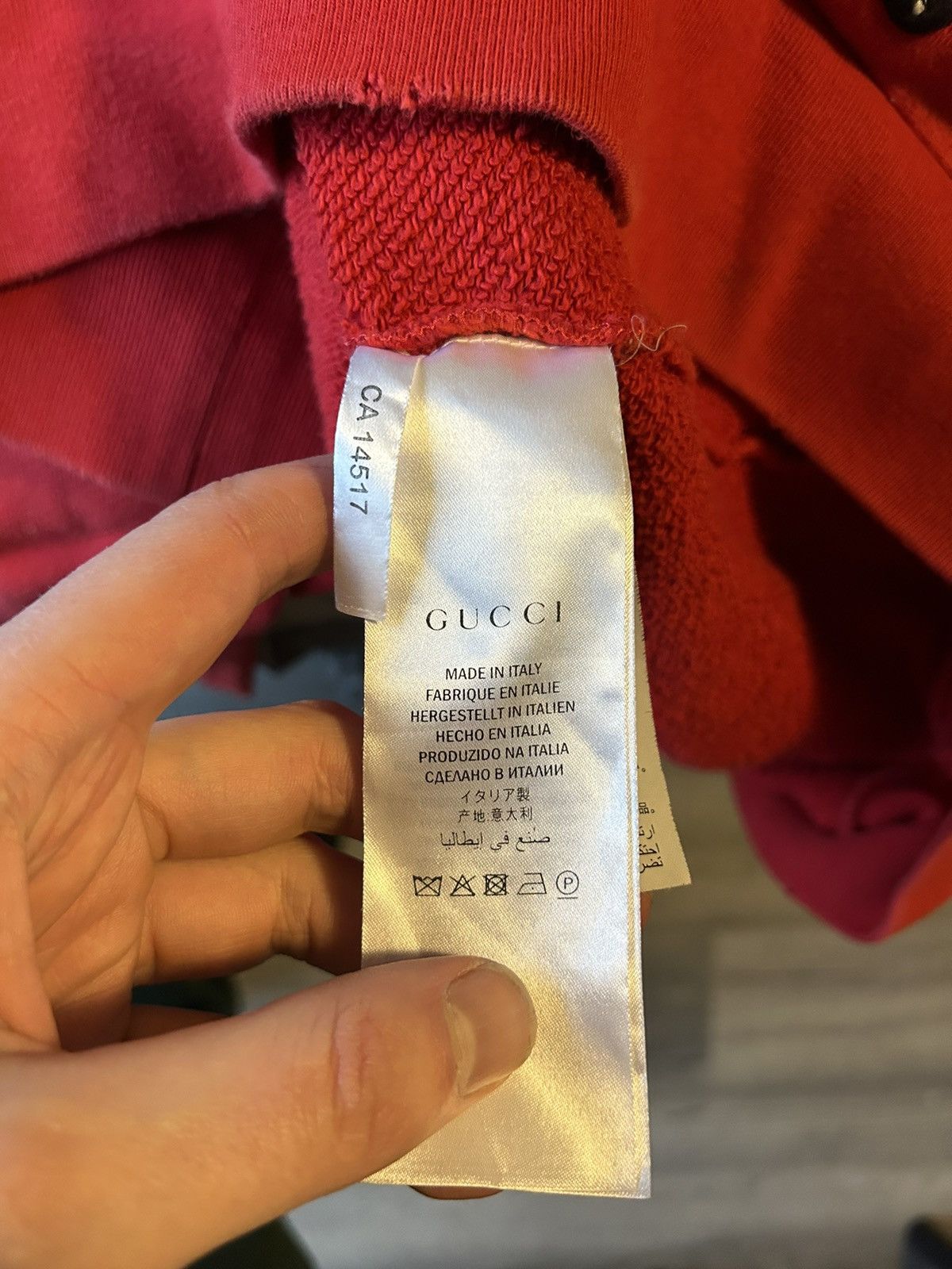 Gucci Gucci Animalium Wolf Hoodie Size US M / EU 48-50 / 2 - 11 Thumbnail