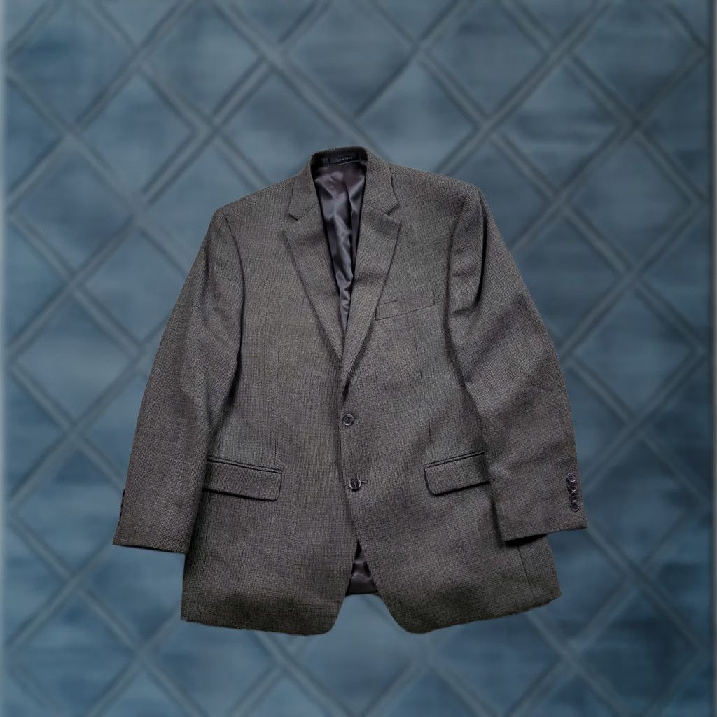 Ralph Lauren Lauren Ralph Lauren Suit Jacket 43 Reg Men Brown Wool Tweed 2 Button Blazer VINTAGE No Size 46R - 1 Thumbnail