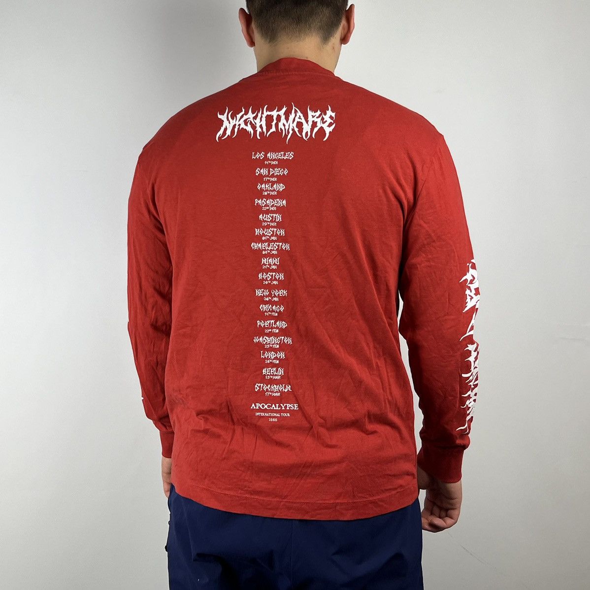 Band Tees The nightmare procession long sleeve skull size Small Size US S / EU 44-46 / 1 - 2 Thumbnail